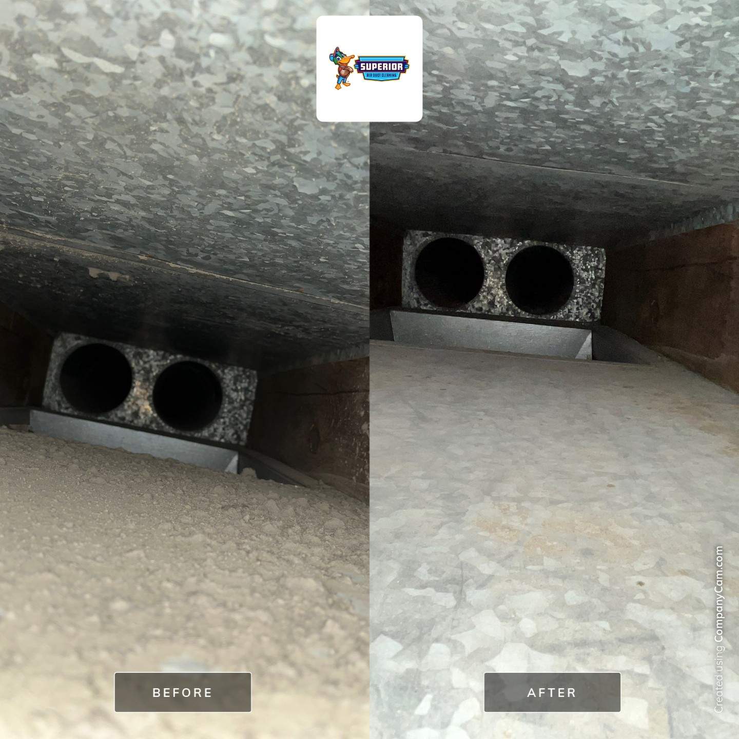 Air Duct Cleaning With a Vacuum Truck in Sharpsville, PA by Superior Air Duct Cleaning