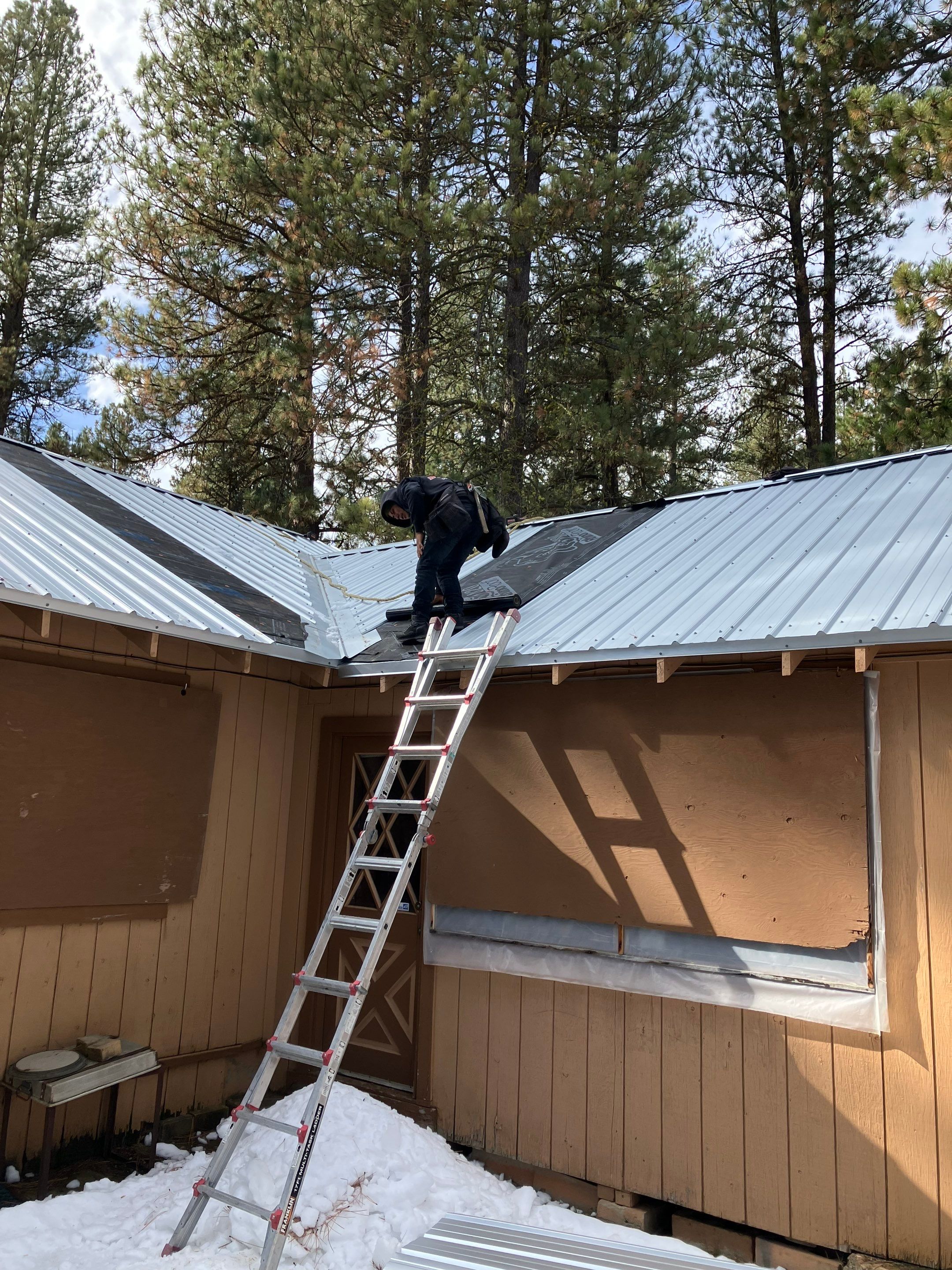 Idaho City, ID., Residential Roofing Installation using Galvanized Steel by ID Roofing LLC