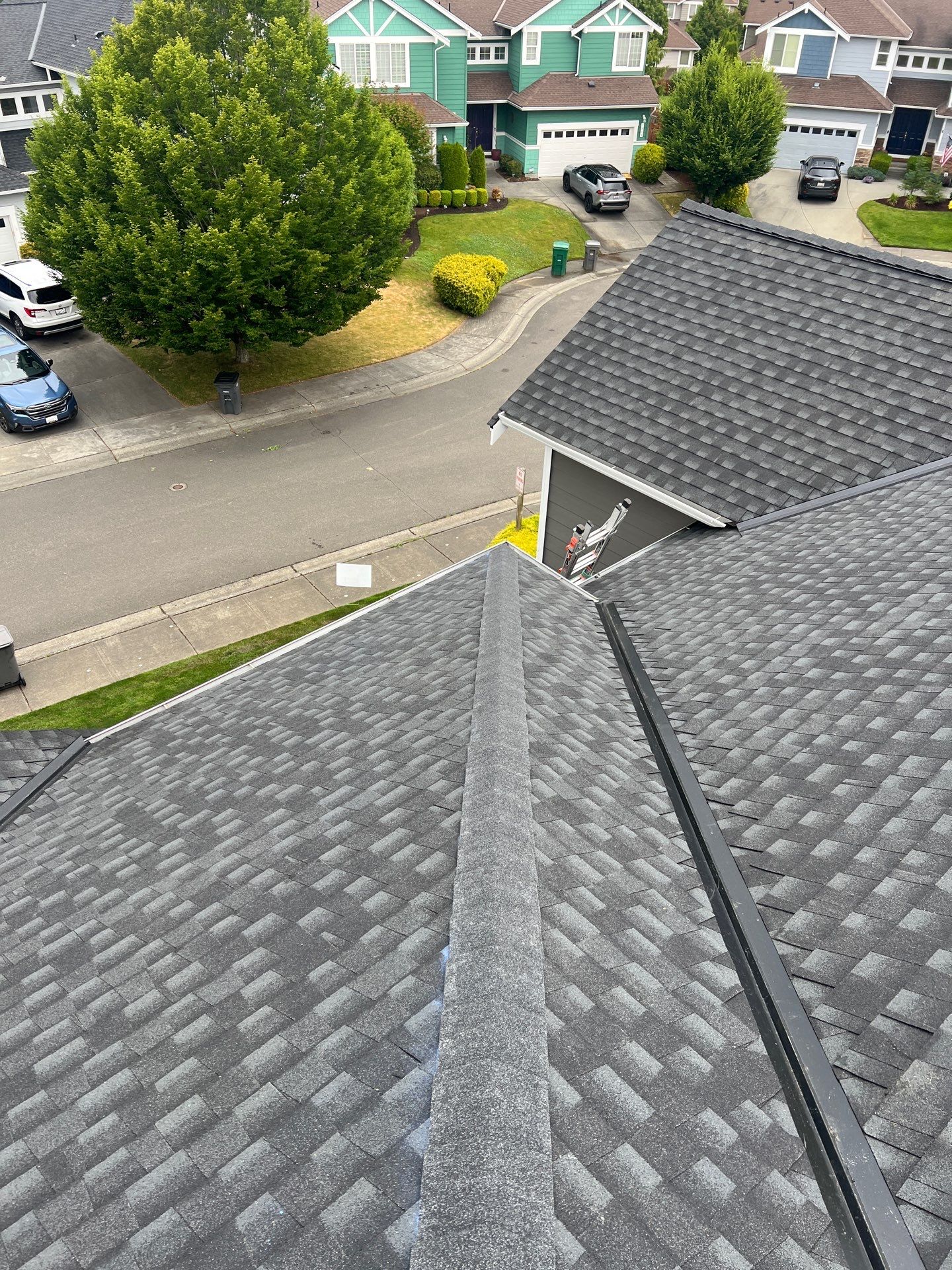 Residential Roofing Installation using GAF UHDZ Shingles by Roofing Formula LLC
