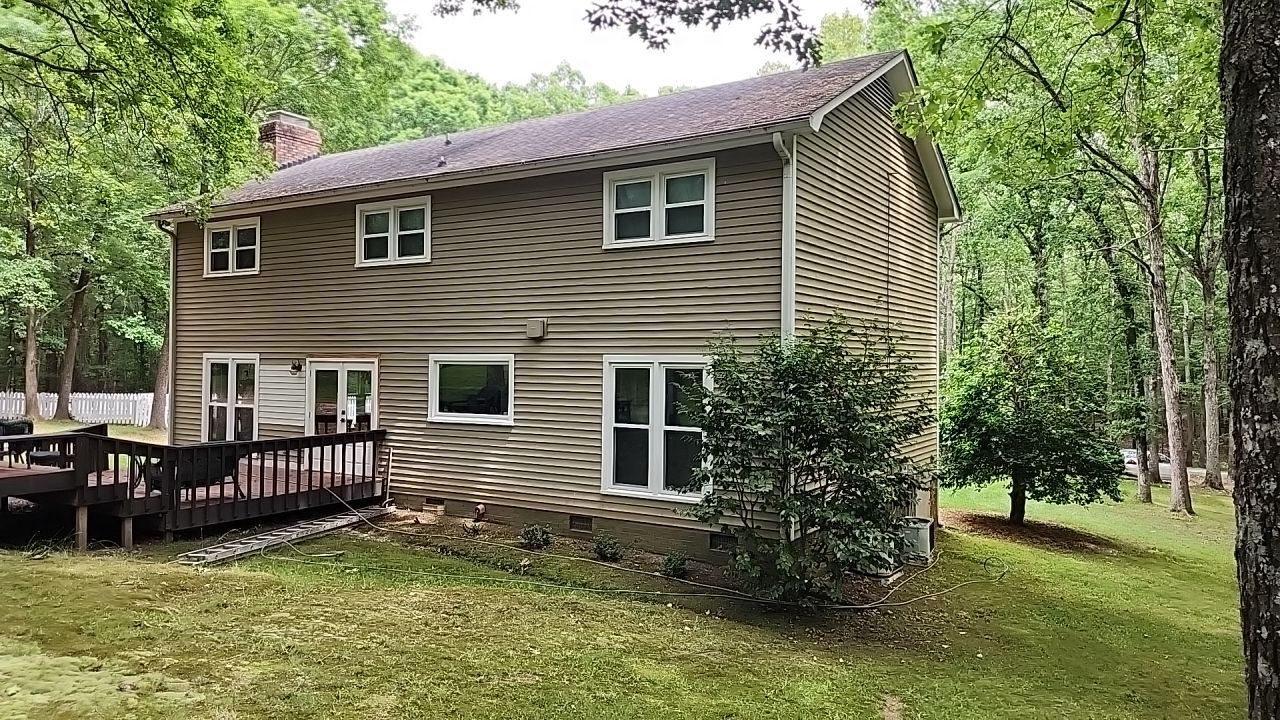 House Wash using cleaner by Power Wash Masters LLC