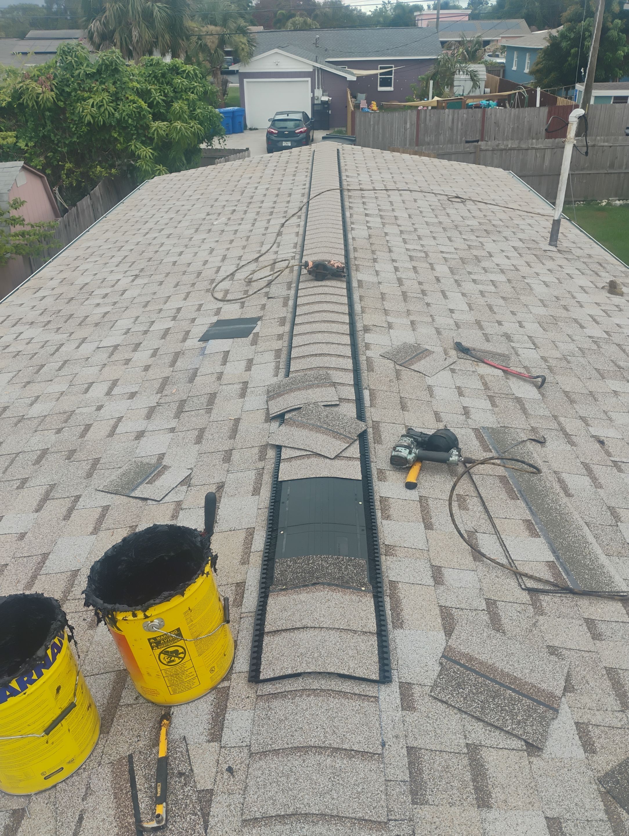 Project in St. Petersburg 33713 by Mitchell Roofing Company LLC 