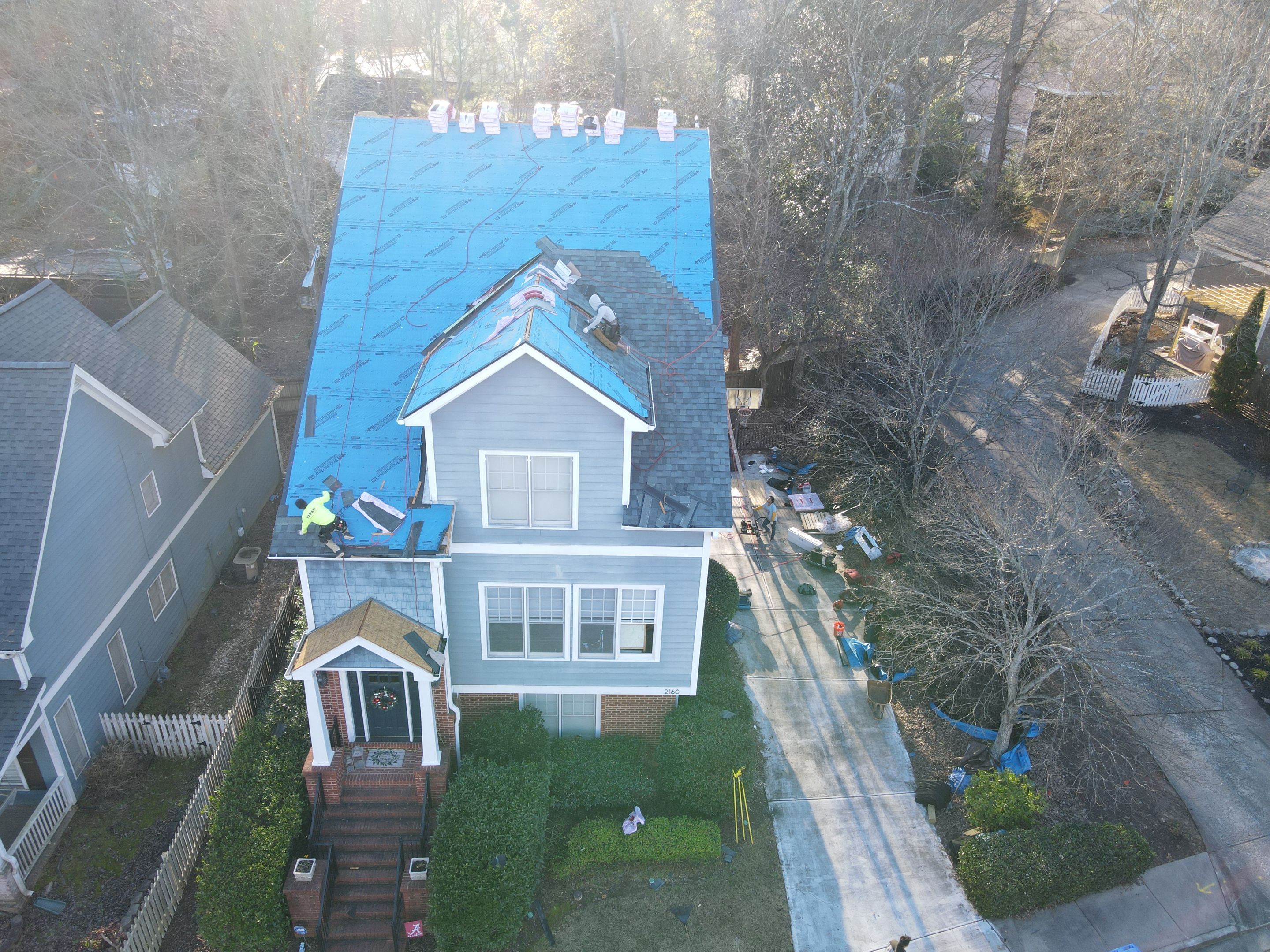 Residential Roofing Installation using Owens Corning by Inspector Roofing and Restoration