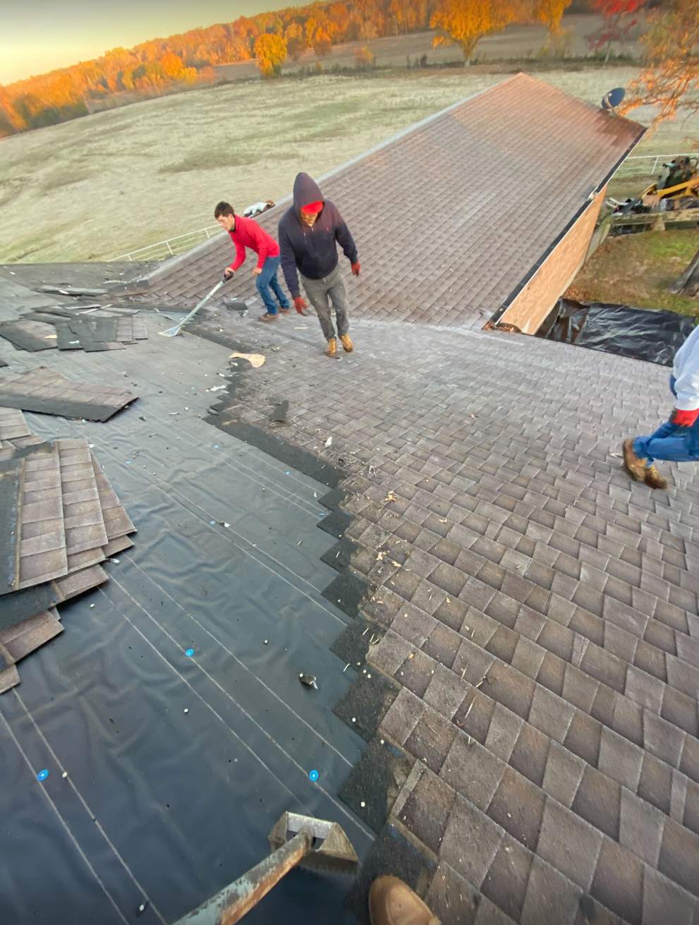Project in Grand Saline by Rhino Roofing and General Contracting, LLC