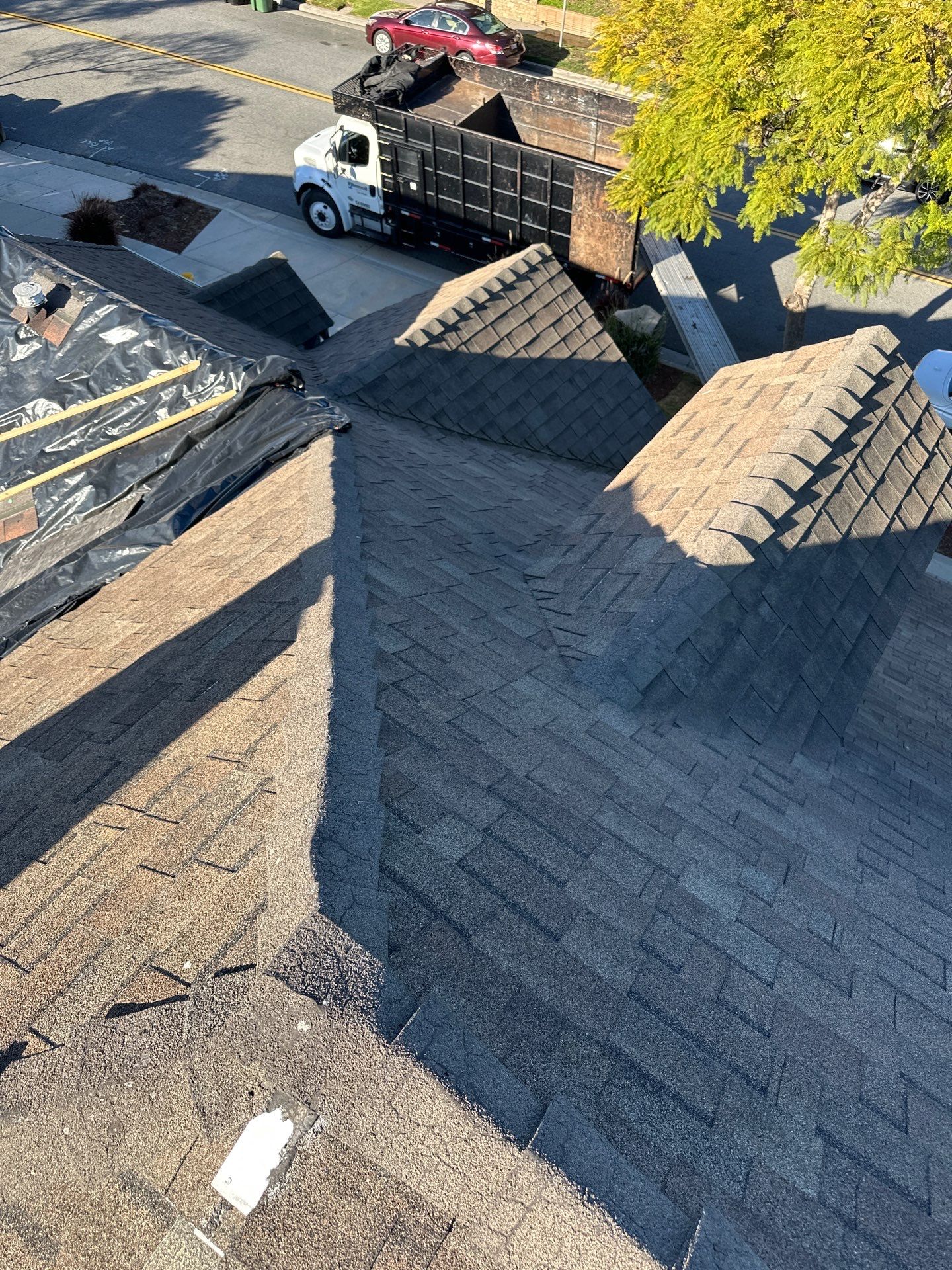 Residential Roofing Installation using Owens Corning Duration Cool Shingles by Hull Brothers Roofing