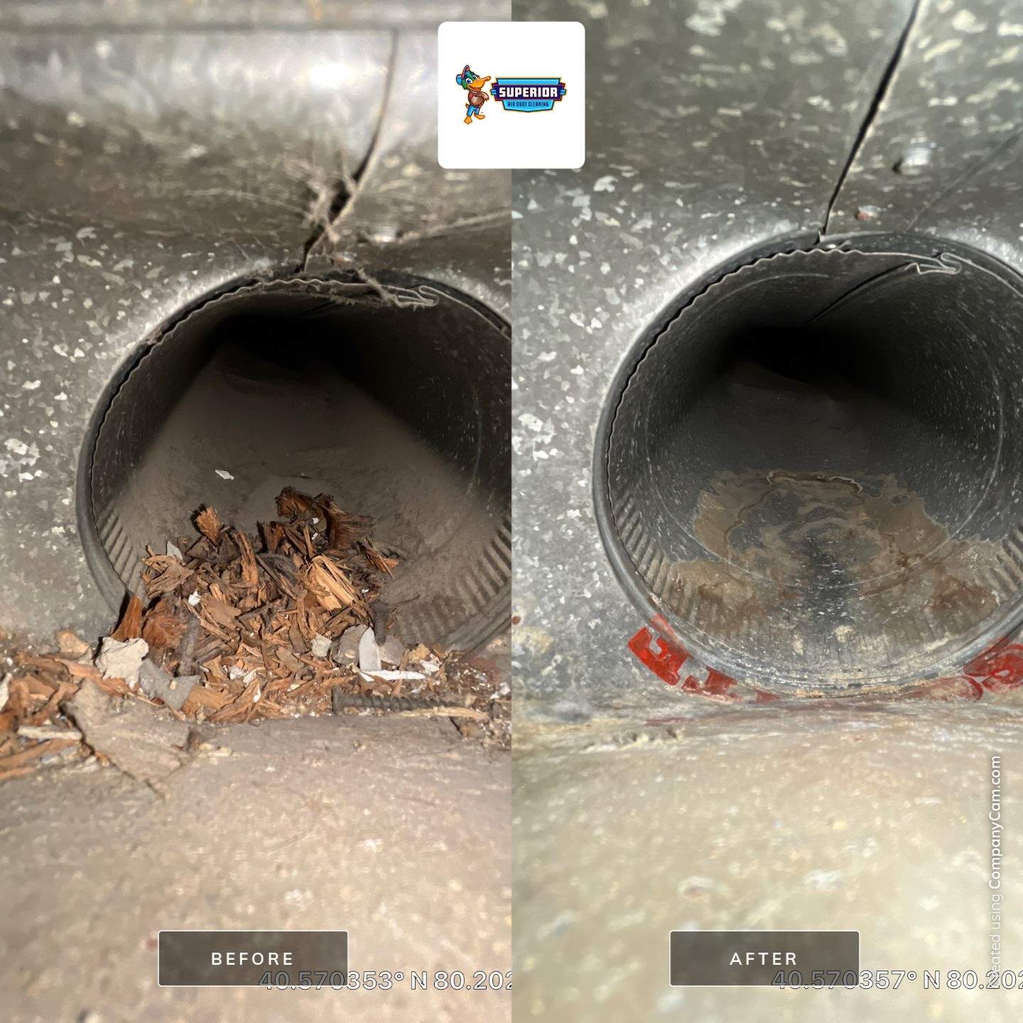 Air Duct Cleaning With a Vacuum Truck in Sewickley, PA by Superior Air Duct Cleaning
