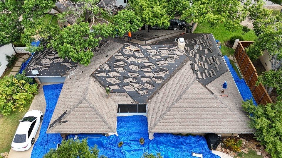 Residential Roof Install using IKO Dynasty - Cornerstone by Becker Roofing and Exteriors