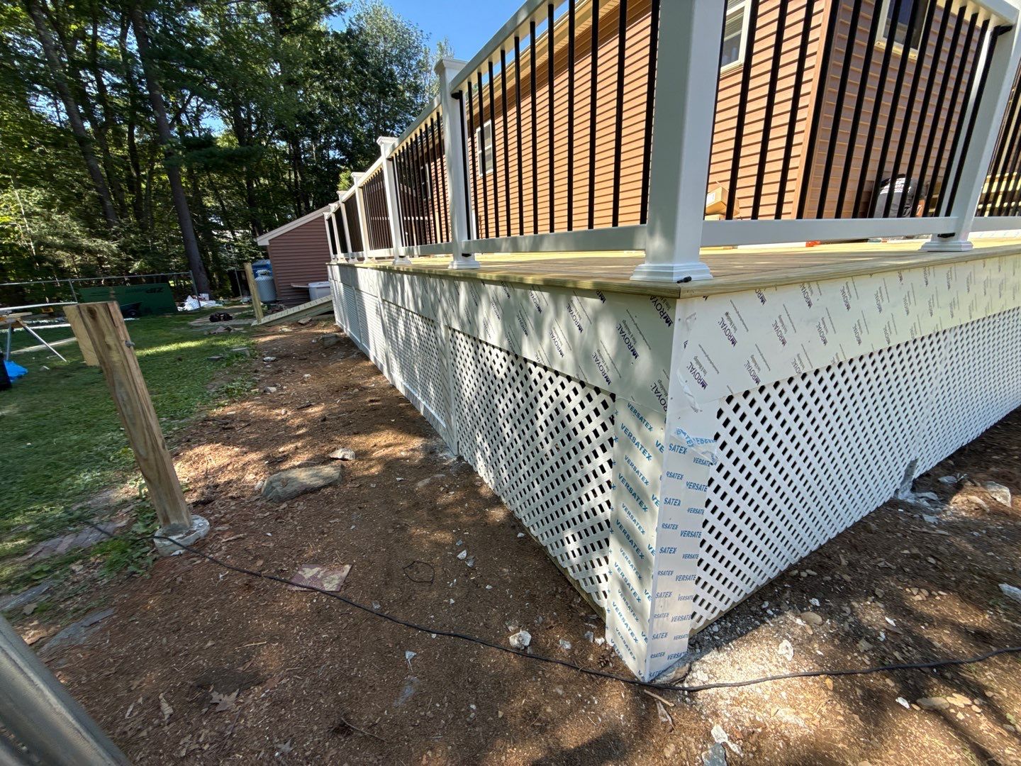 Custom Pressure-Treated Deck and Accessible Ramp Installation in York by Sensible Home Solutions