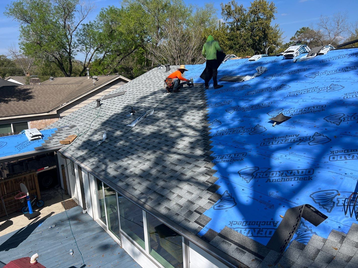 IKO Cambridge Dual Grey by HHH Roofing & Construction