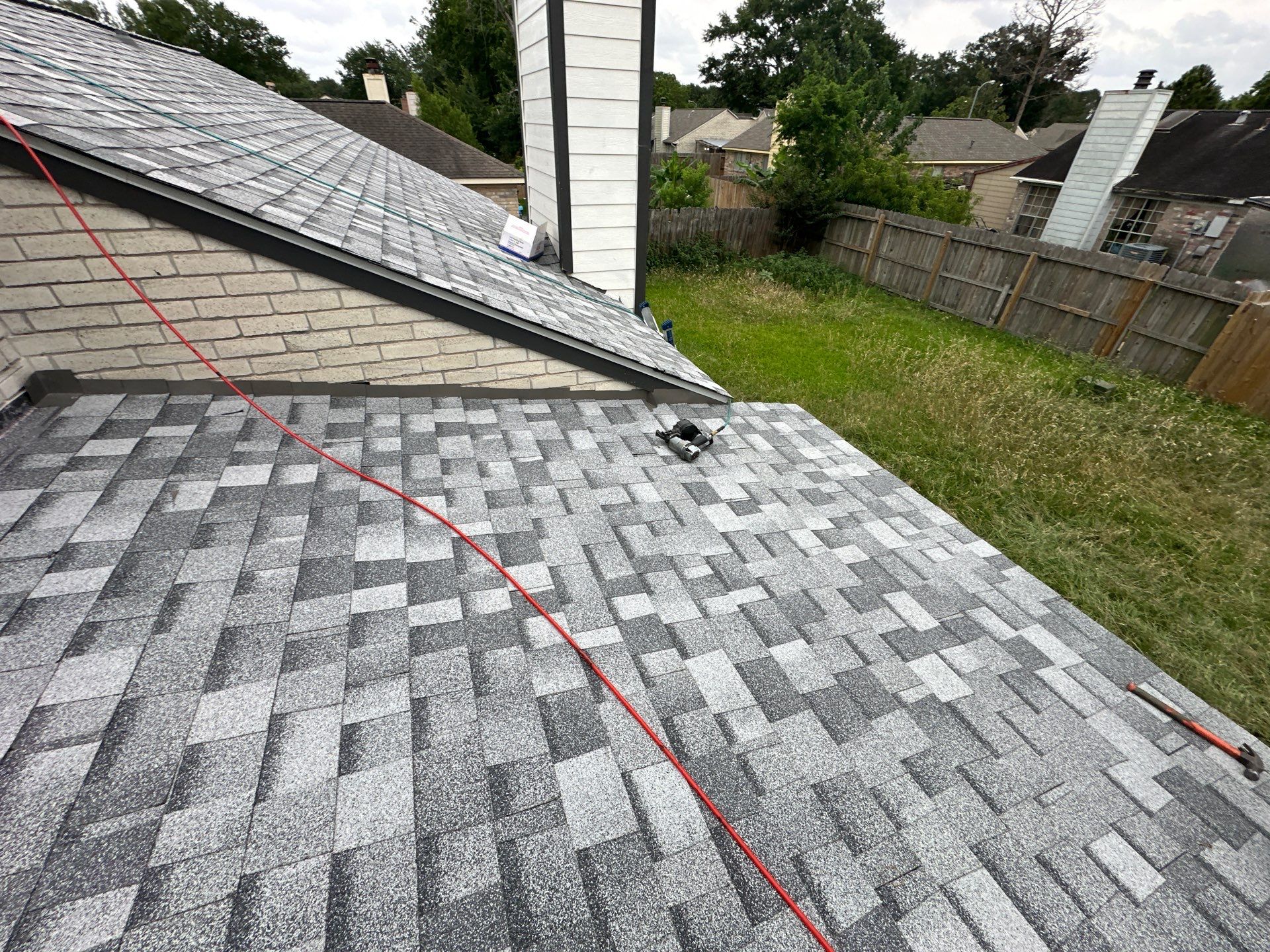 Project in Katy by Motion Roofing