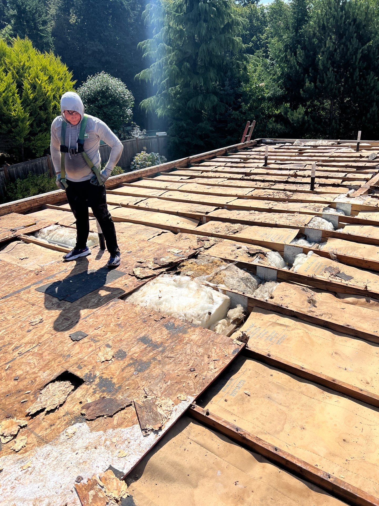 Residential Roofing Installation using GAF UHDZ Shingles by Roofing Formula LLC
