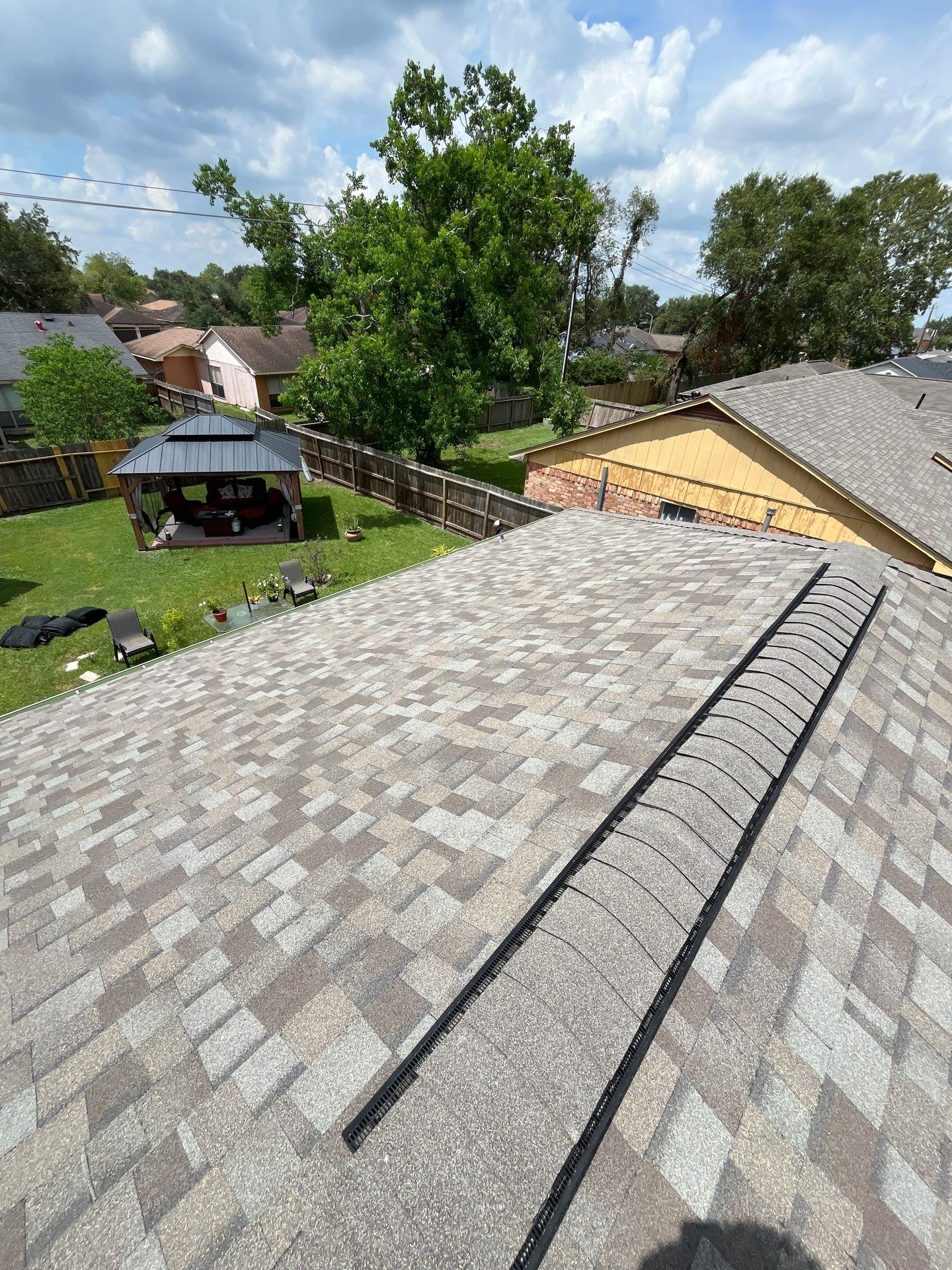 Marine Veteran Reroof Project by Berry Good Roofing 