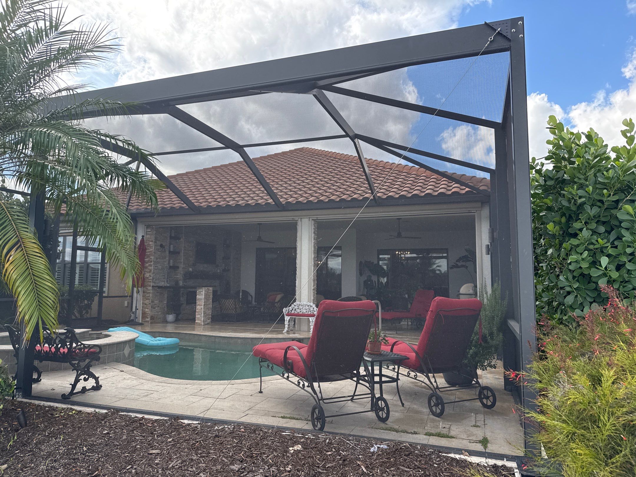 Barrel Tile Roof Cleaning in Esplanade Golf & Country Club – Lakewood Ranch, FL by Sunshine AquaWash