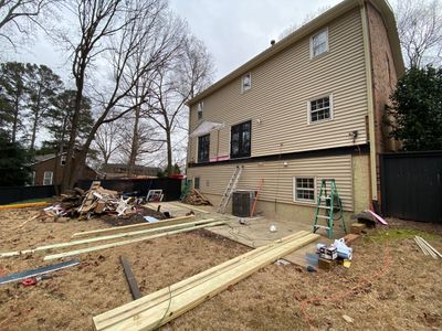 Custom Screened-In Porch and Elevated Deck Construction in Smyrna