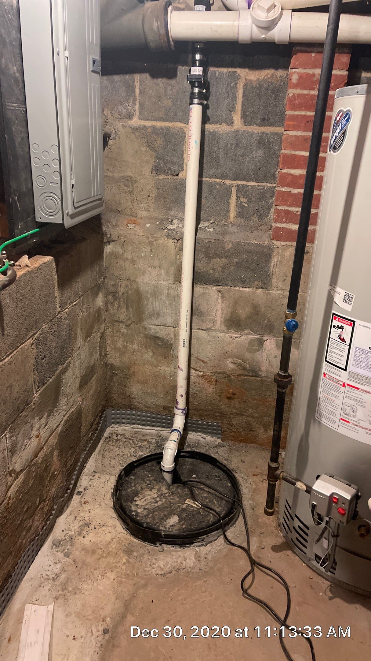 Interior French Drain Job in West Orange, NJ by Pure Service Pro, LLC 