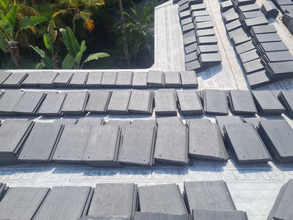 Residential Roofing Installation using Eagle Roofing Tile by BLUES BROTHERS ROOFING
