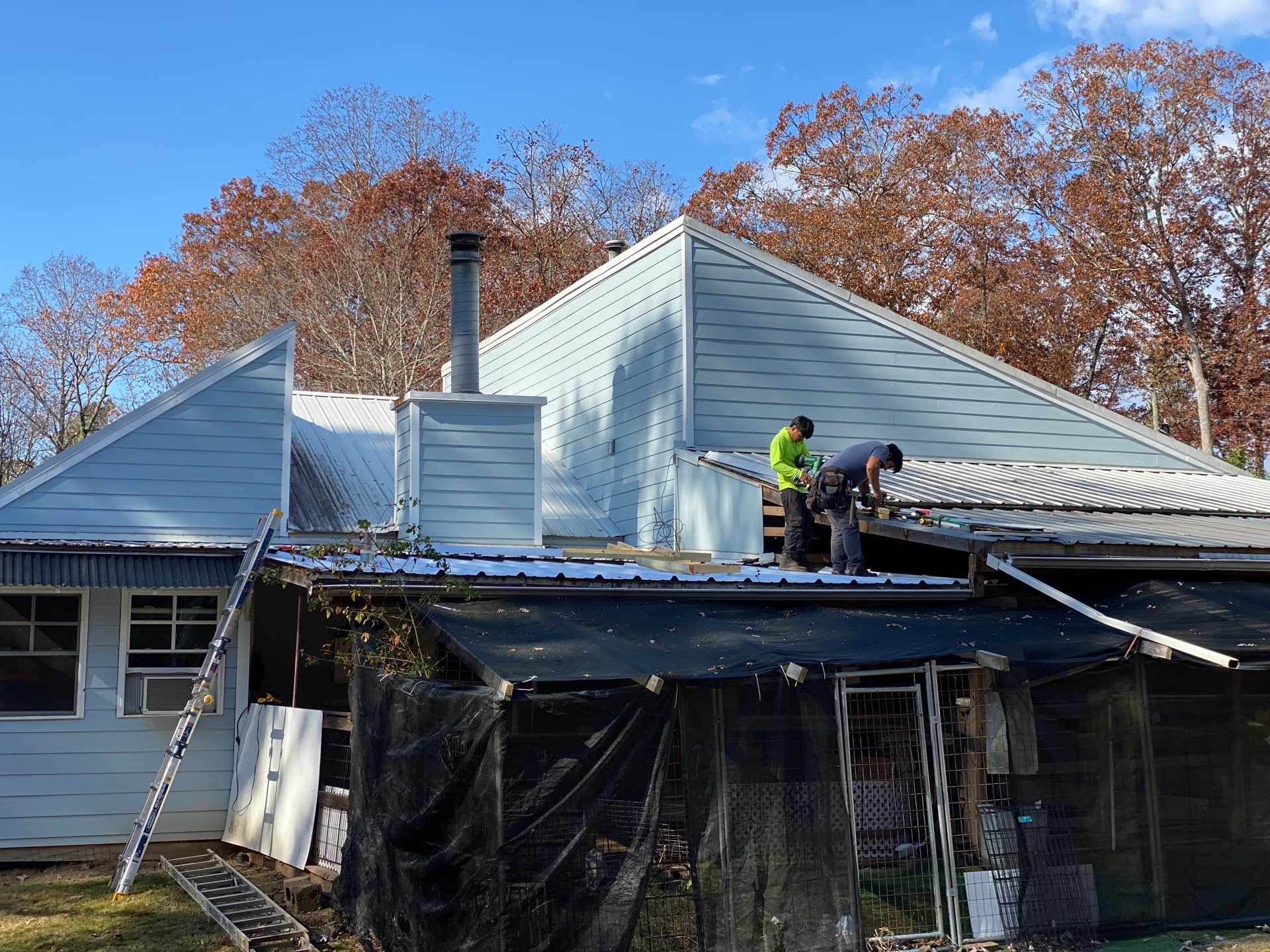 Metal Roofing Project in Marietta by Capital City Roofing