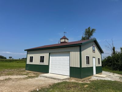 Custom Post-Frame Pole Barn with Concrete Floor in Greenfield