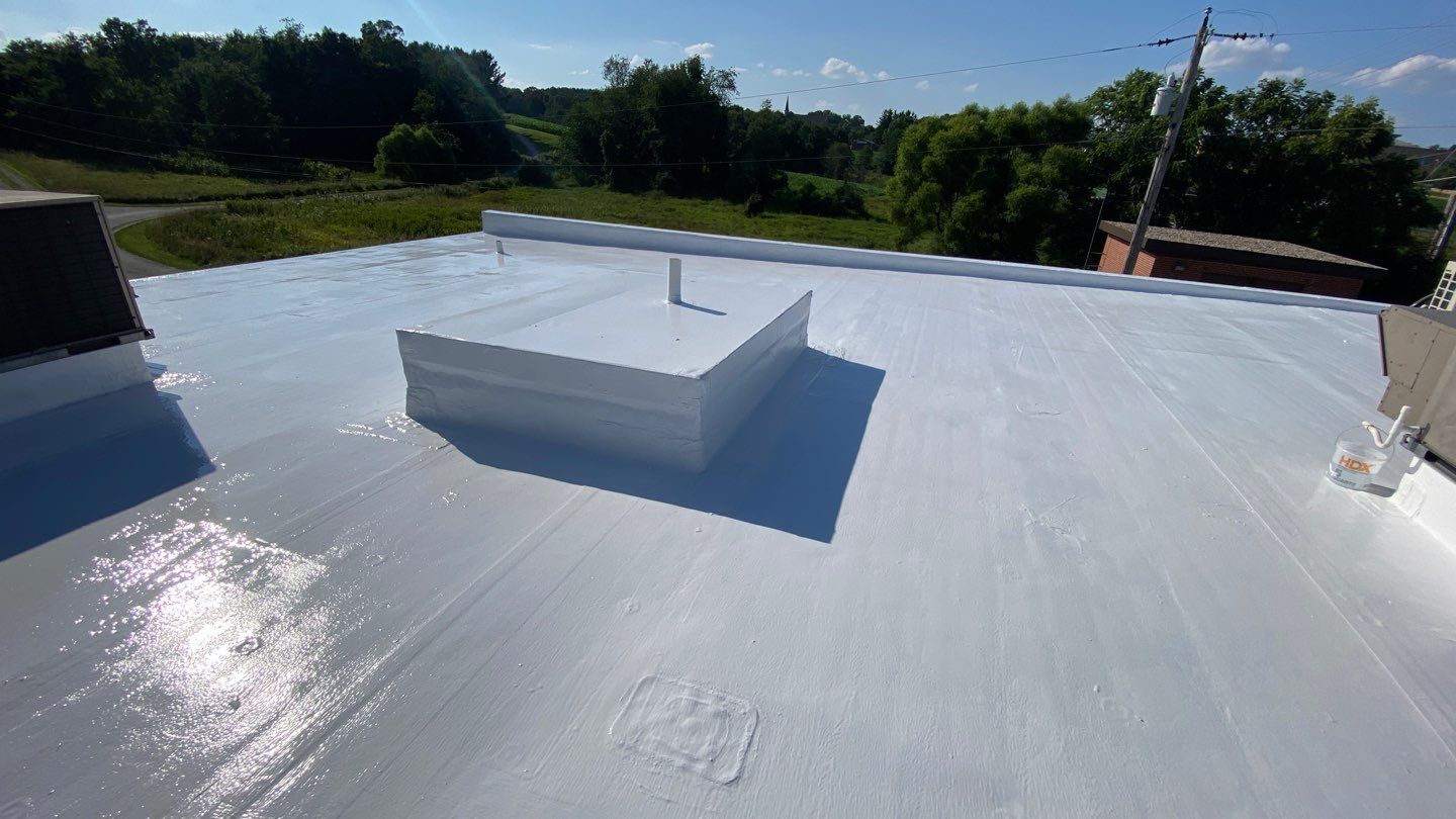 Silicone Roof Coating in Manchester, MD • Premier Dental by Seipp Roofing, LLC