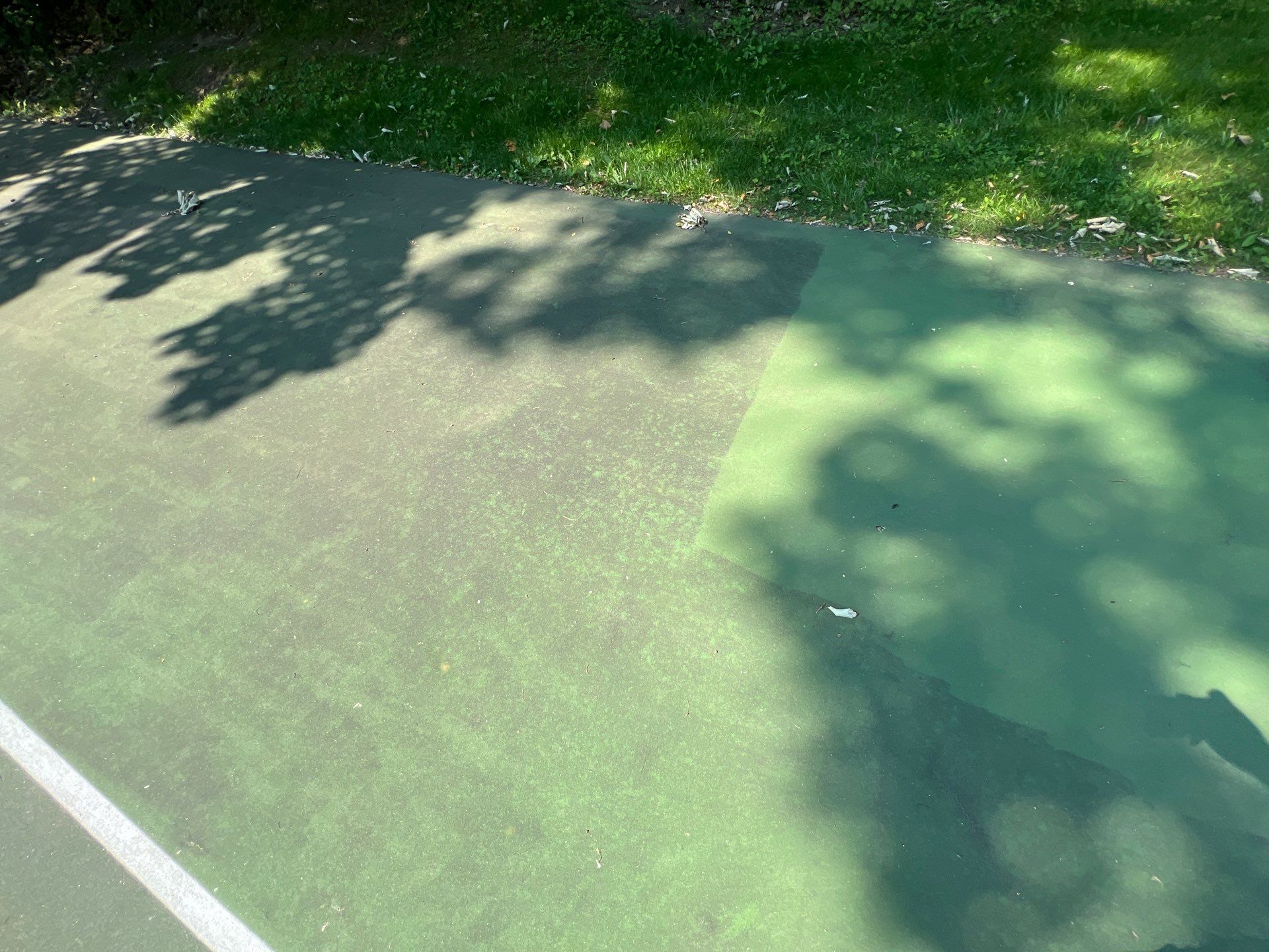 Deck, Patio, and Tennis Court Cleaning by Northern Power Washing LLC.
