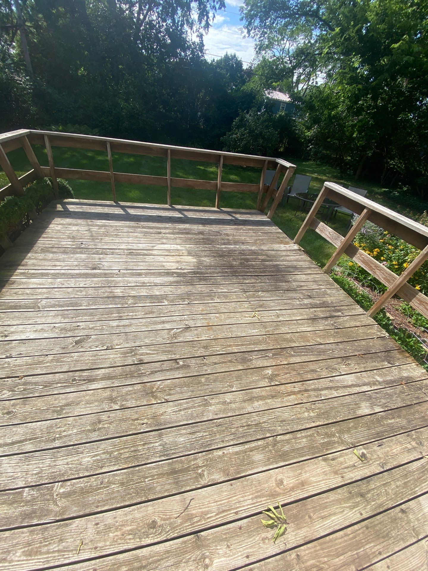 Small Deck Clean by Shulla Exterior Cleaning