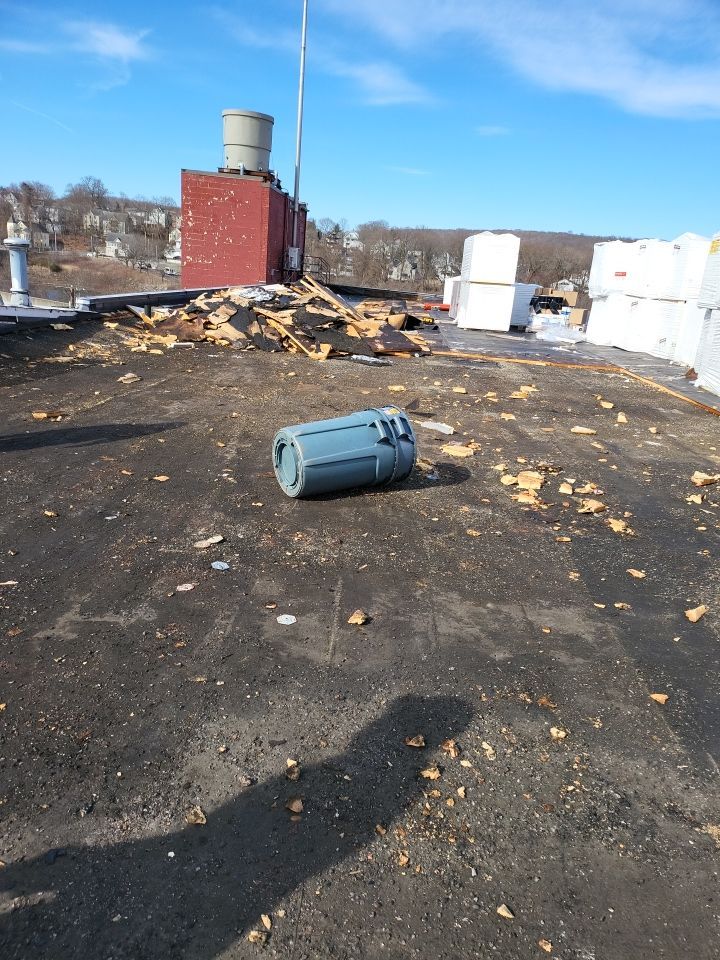 Commercial Roofing Installation using EPDM  by A Plus Exterior