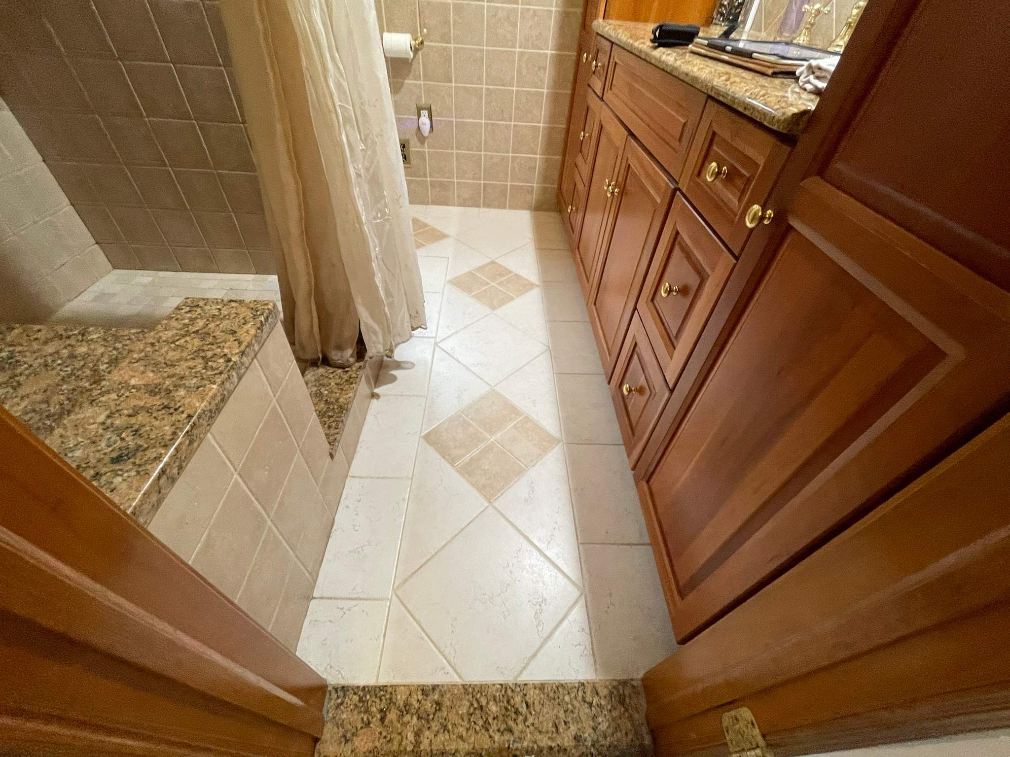 Bathroom Remodel using Tile by Home Concepts Construction