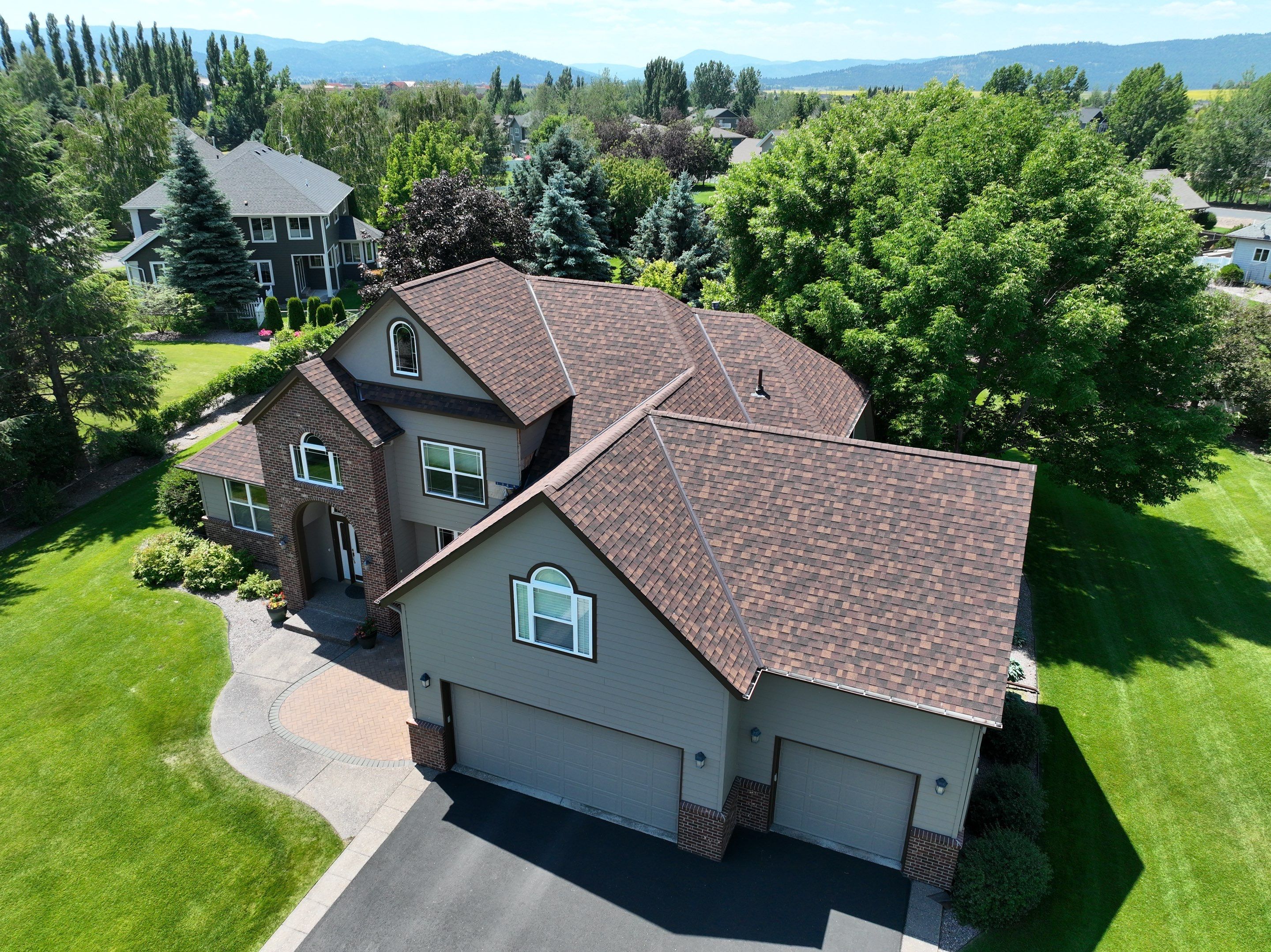 Roof Replacement  using Owens Corning TruDefinition Duration - Brownwood by Montana Roofing Solutions