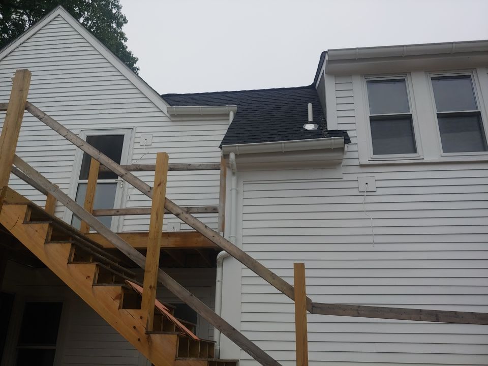 Bridgewater, MA Gutter Installation using Half Round Aluminum Gutter by Gutter Pro Enterprises