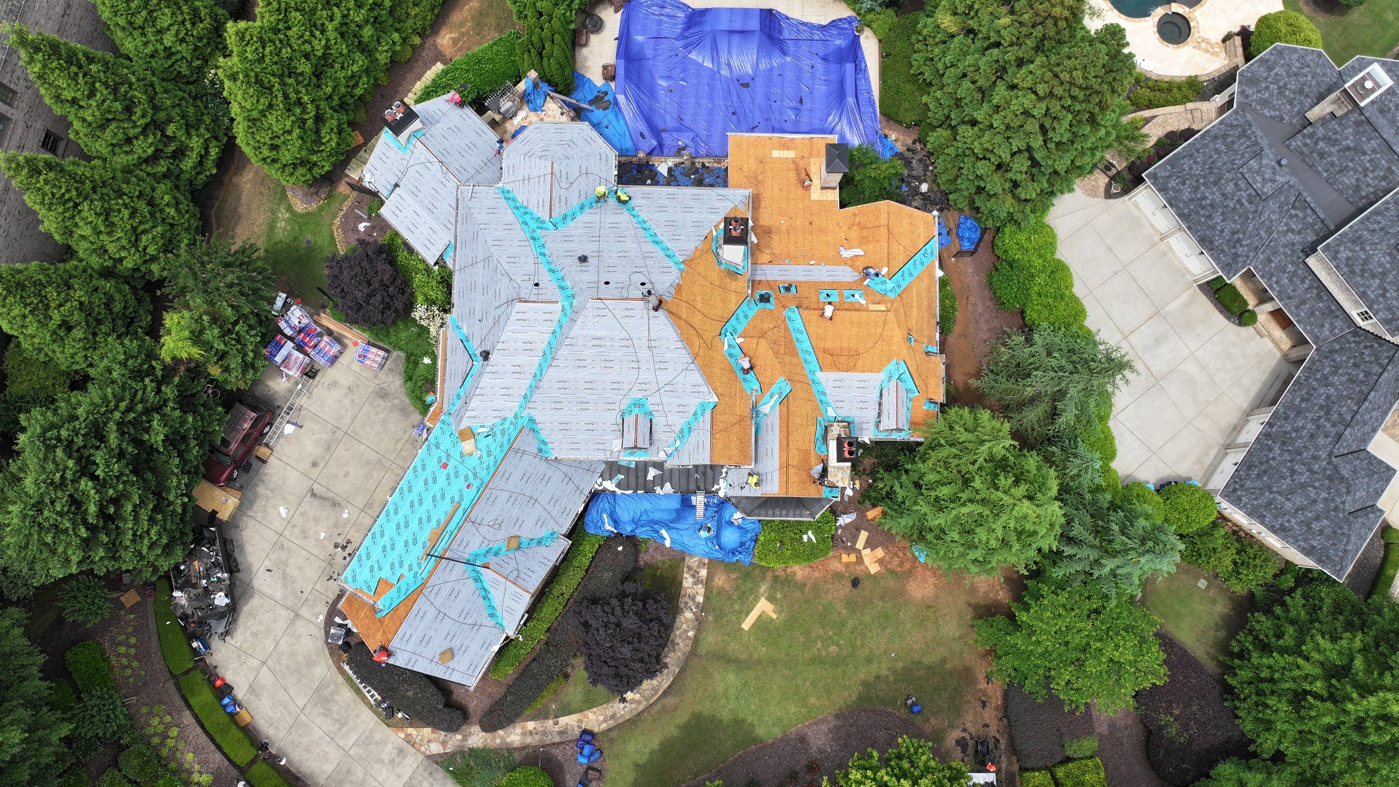 GAF Timberline HDZ in Weathered Wood by Element Pros Roofing, LLC