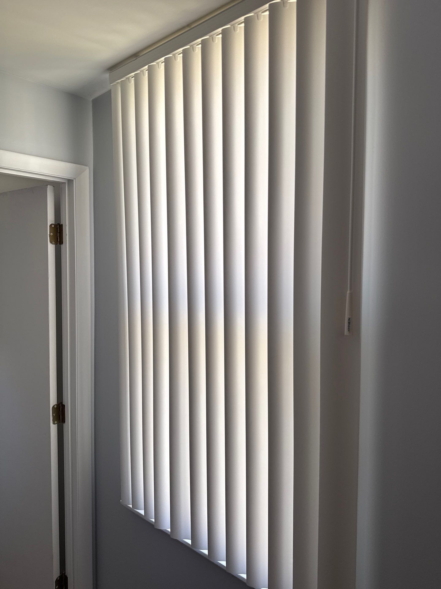 Vertical Blind Project in North Beach, MD by Southern Maryland Custom Blinds