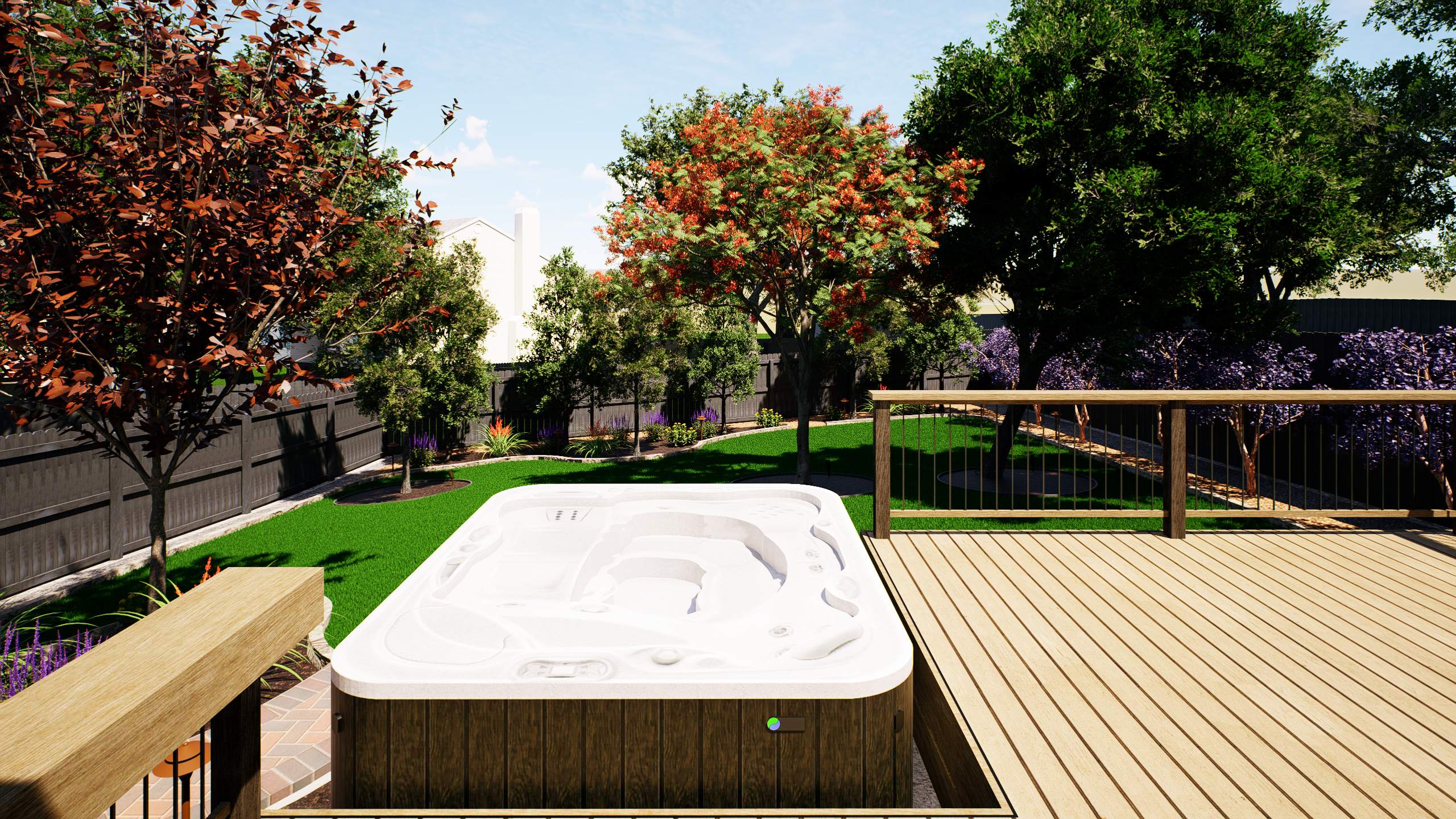 3D Design Render, San Antonio TX by Hole In One Lawns, LLC