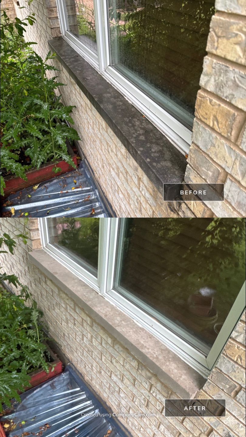 Project in Roselle by Simmons Power & Soft Washing