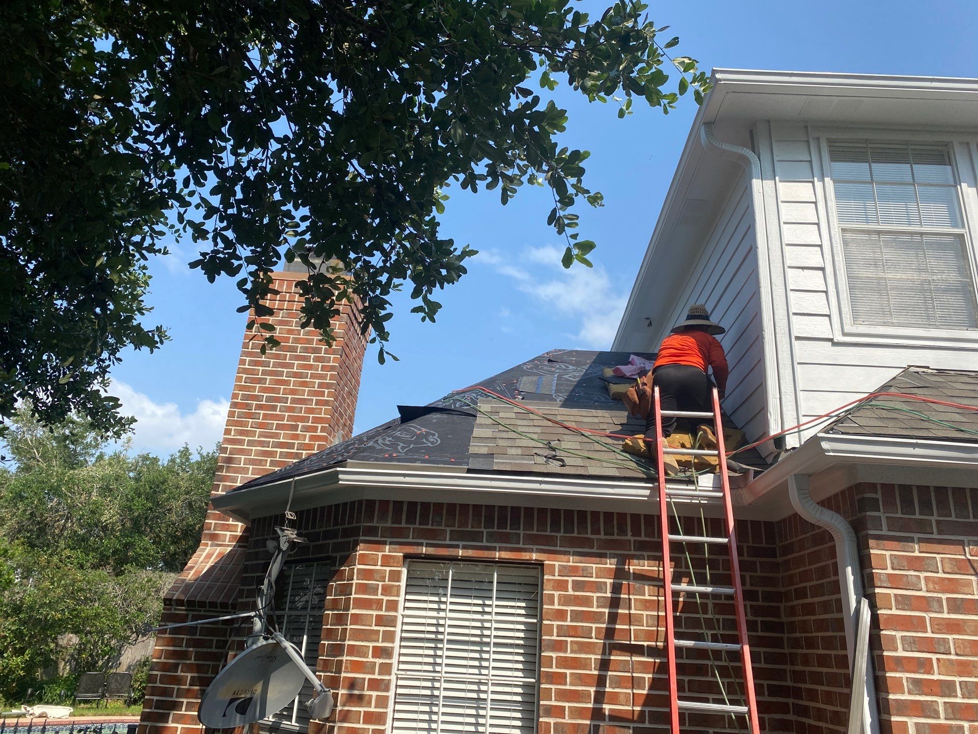 Residential Roofing Repair using Owen's Corning Duration (Lifetime) Shingles by Roof Repair Company