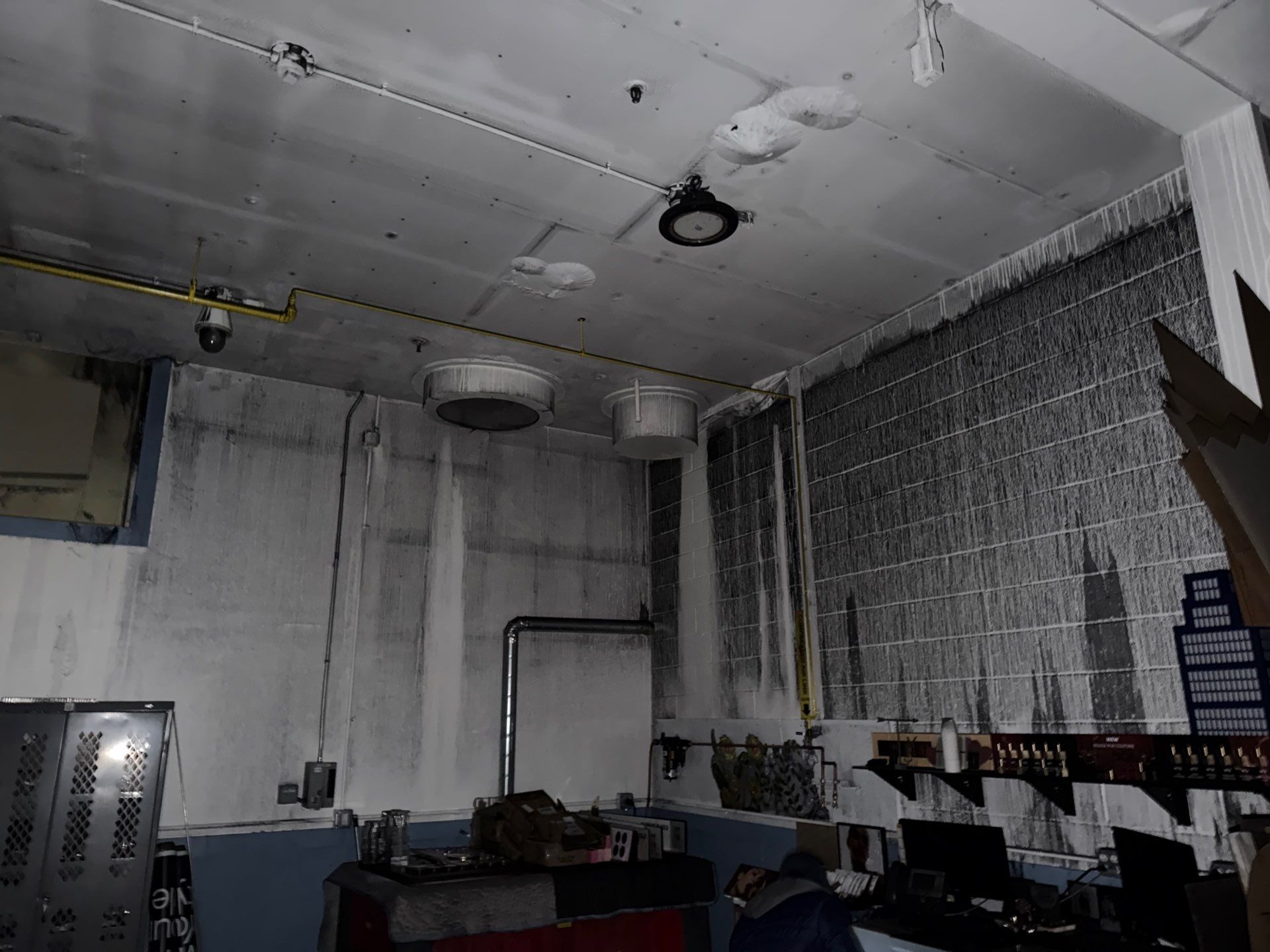 Industrial Warehouse Fire Damage Cleaning and Spray Sealing in Islandia by EMS Restoration Corp