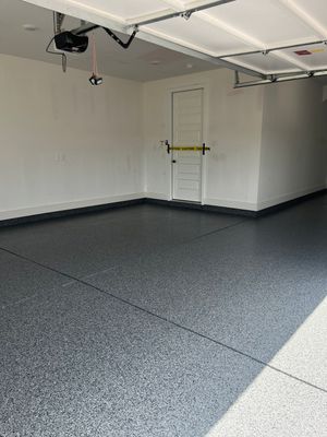 Garage Floor Coating using Nightfall