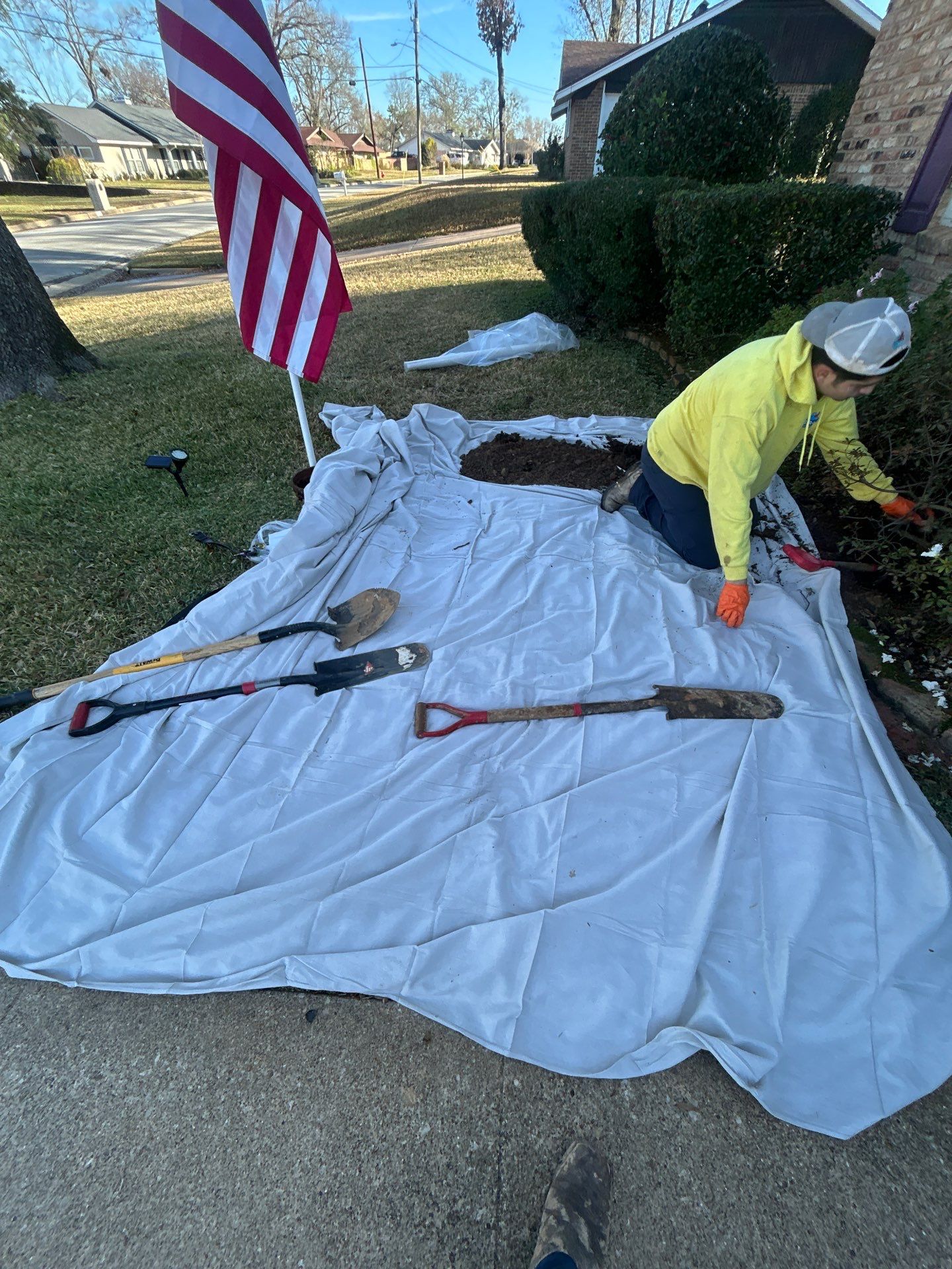 Drain Repair Project in Tyler by Rub-A-Dub Plumbing