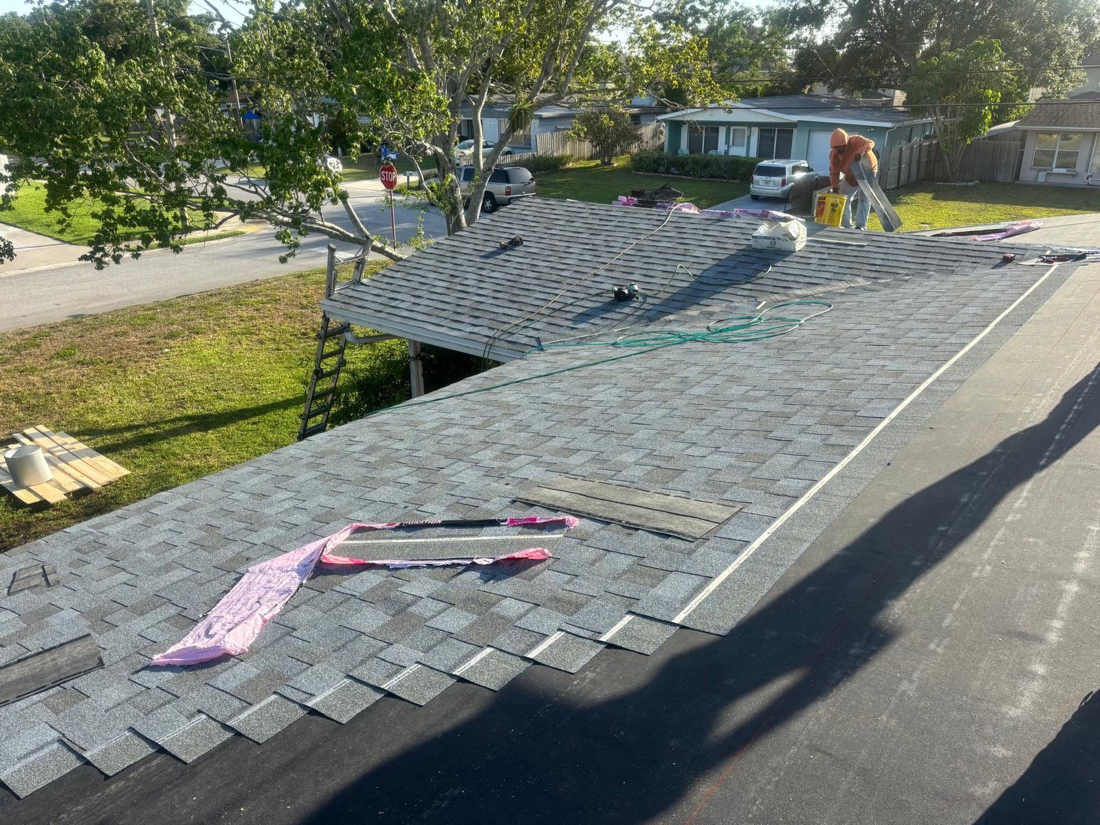 Project in Pinellas Park 33781 by Mitchell Roofing Company LLC 
