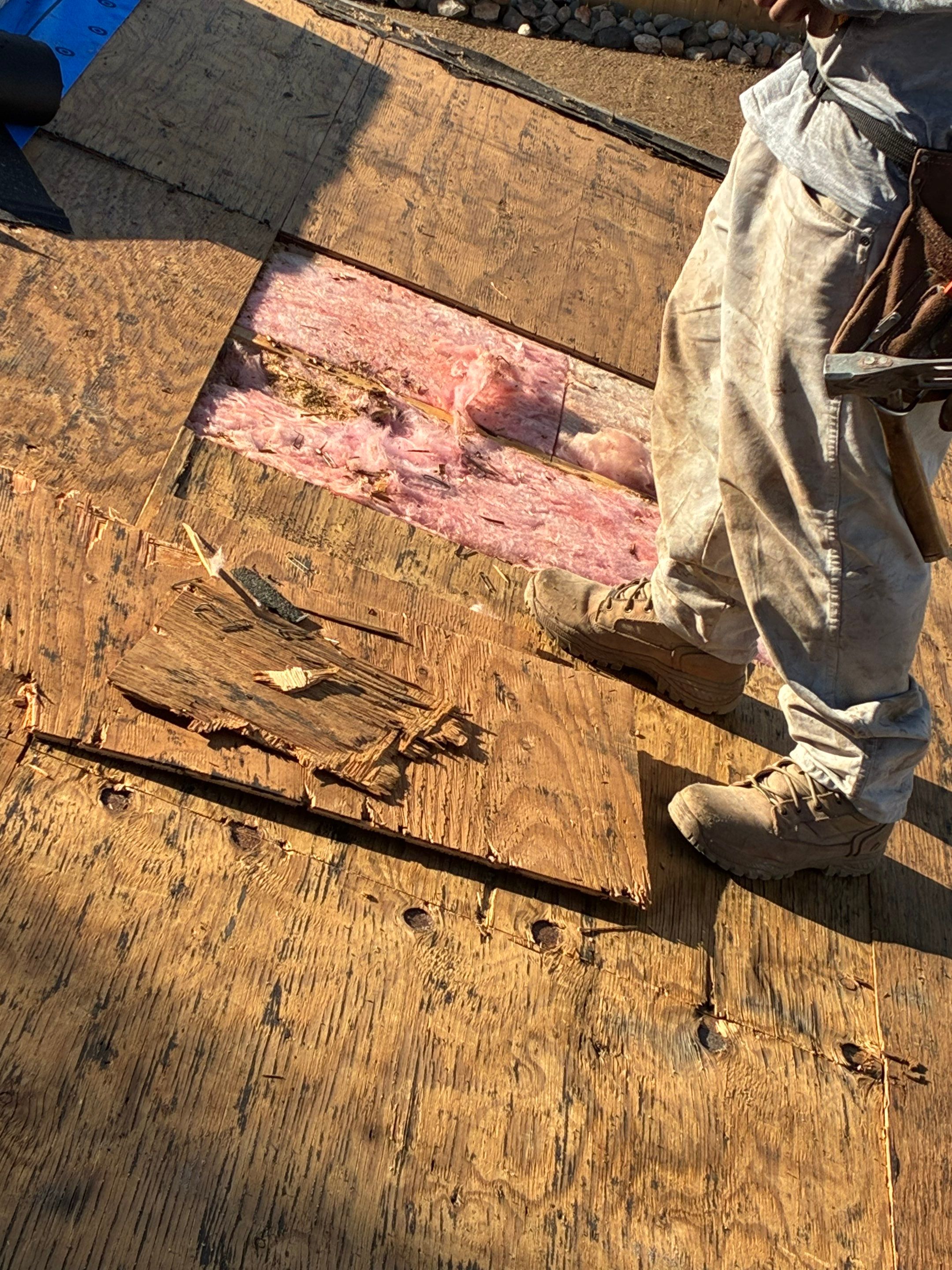 Residential Roof Replacement and Structural Decking Repairs in Wildomar by Reliable Roofing San Diego Inc.