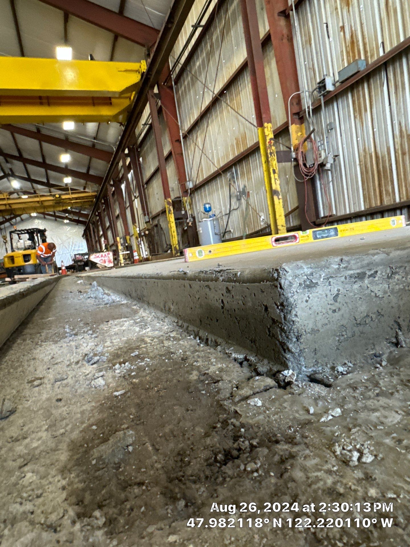 Everett Ship Repair | Reinforced Concrete Slabs by Jireh Asphalt & Concrete Inc 