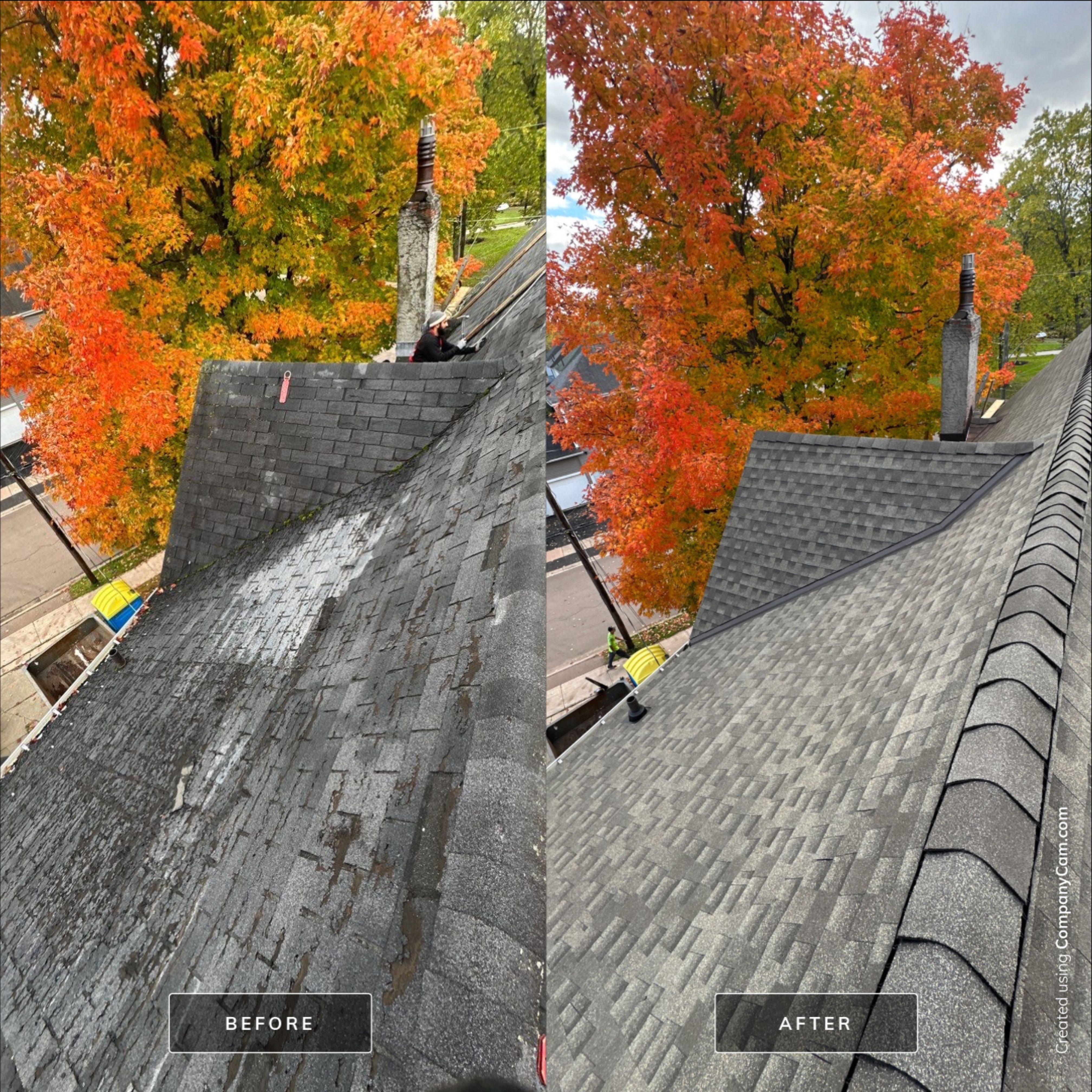 Residential Roofing Installation using Asphalt GAF HDZ by Artisan Roofing & Home Improvements Inc.