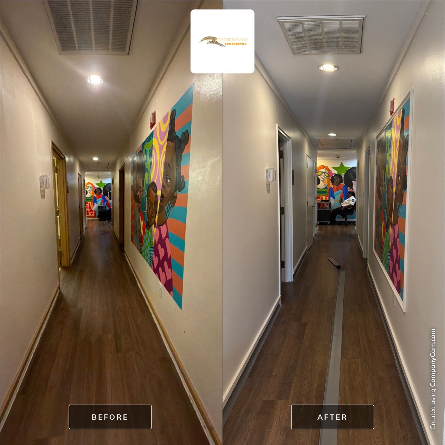 Commercial Interior Repaint – Full Building by Billy Weatherspoon Contractor