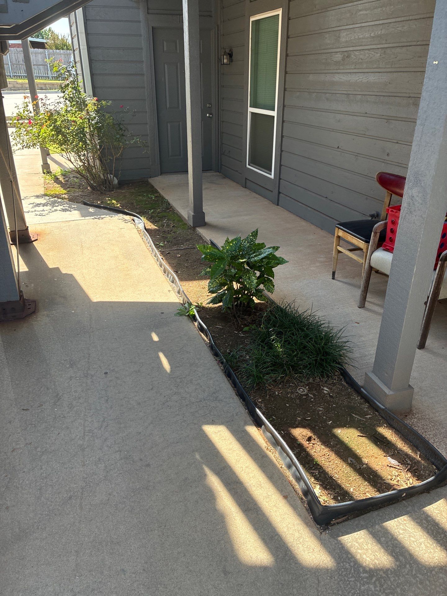 Landscape and concrete work by Clays Services Inc