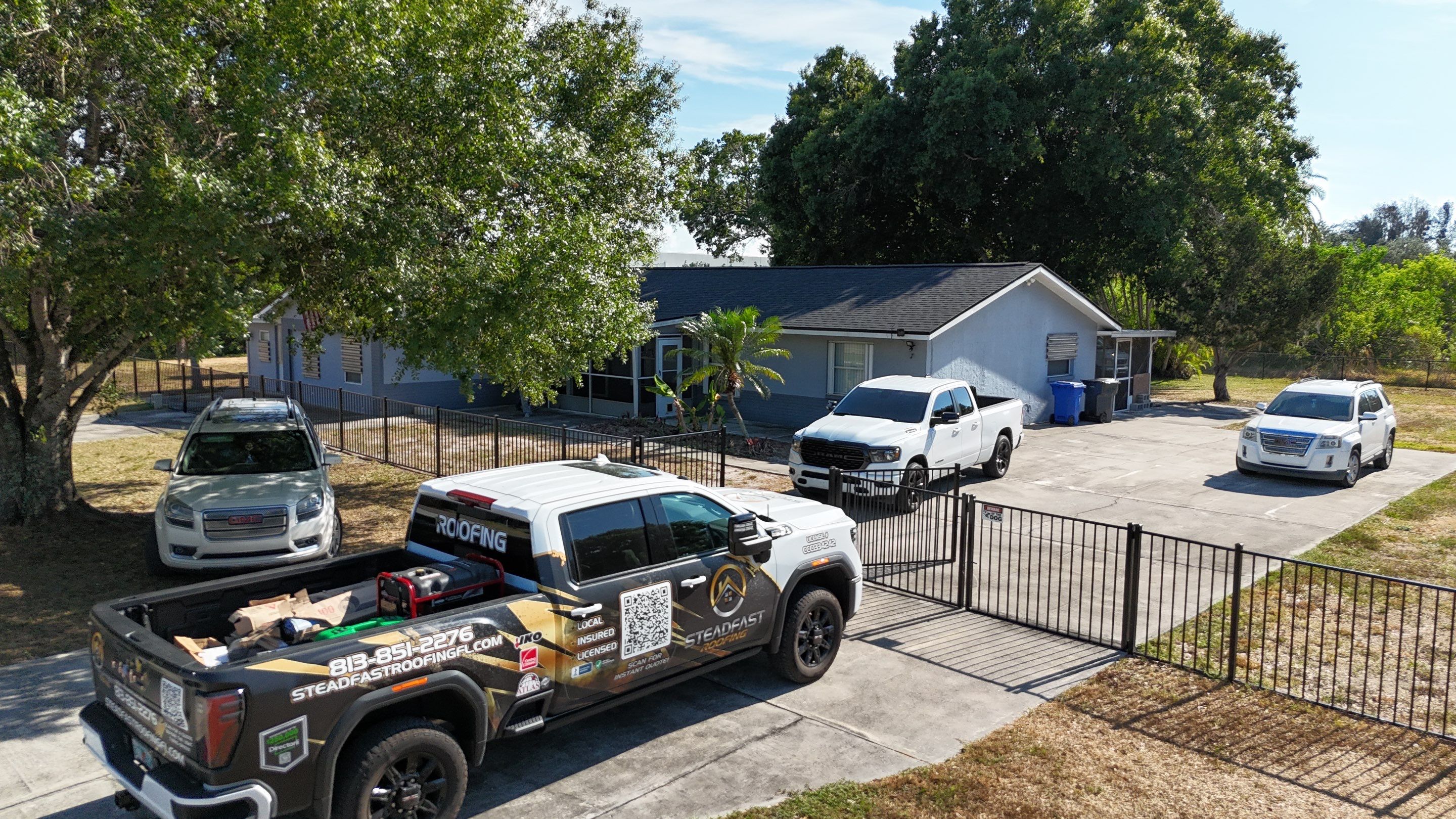 Roof Replacement in Ruskin, FL by Steadfast Roofing 