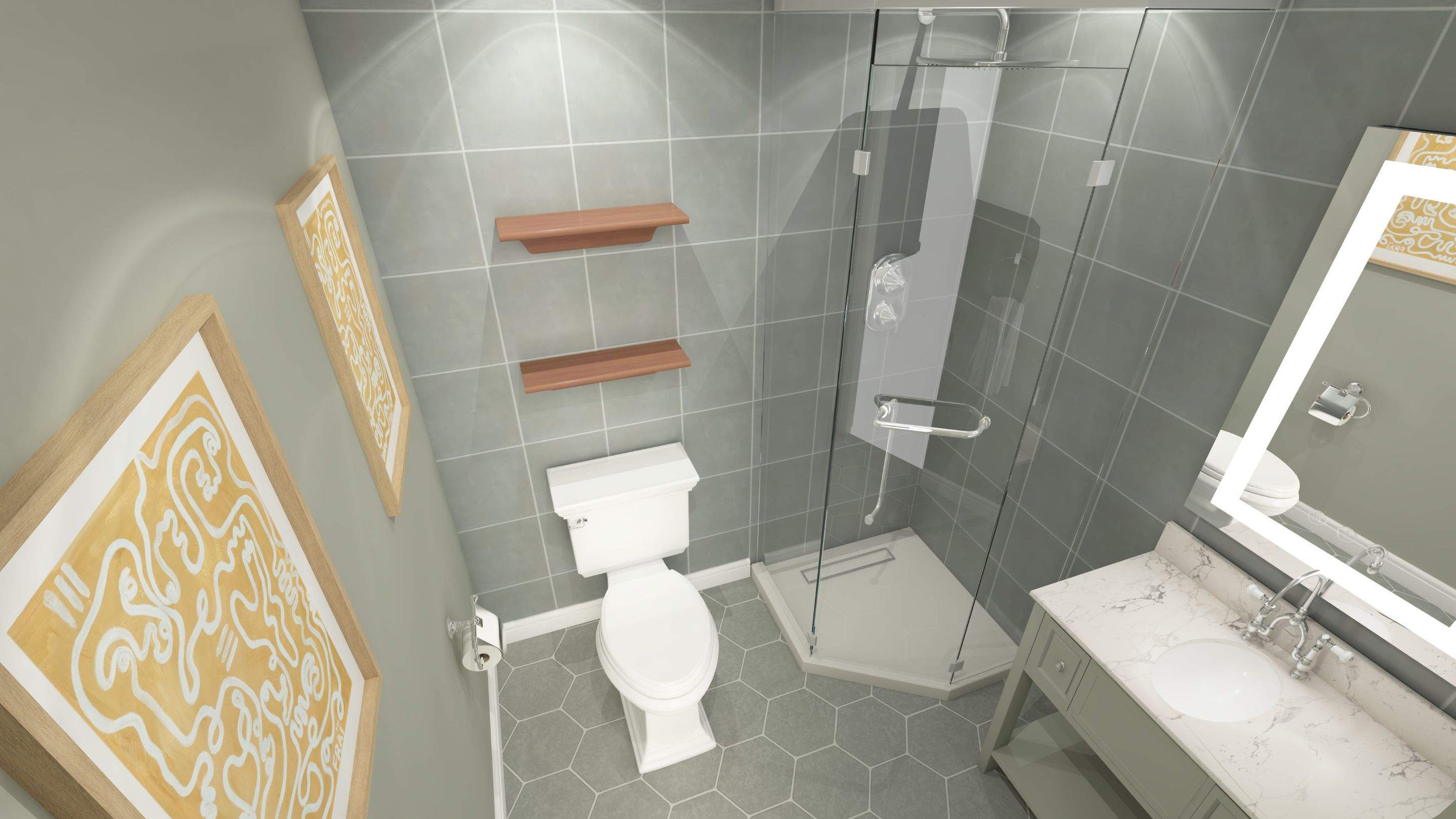 Bathroom Remodel by Home Concepts Construction