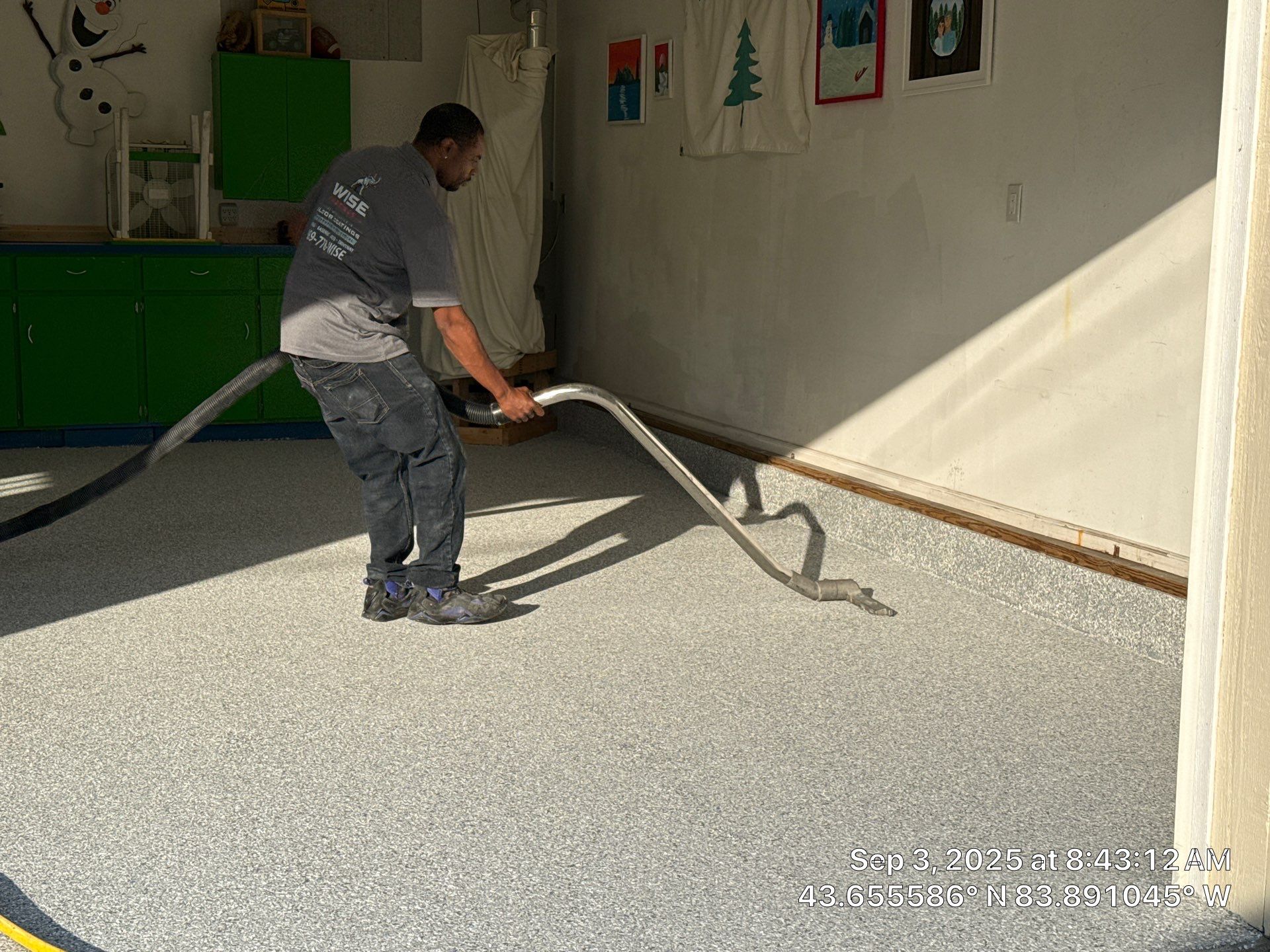 Project in Bay City by Wise Coatings of Central Michigan