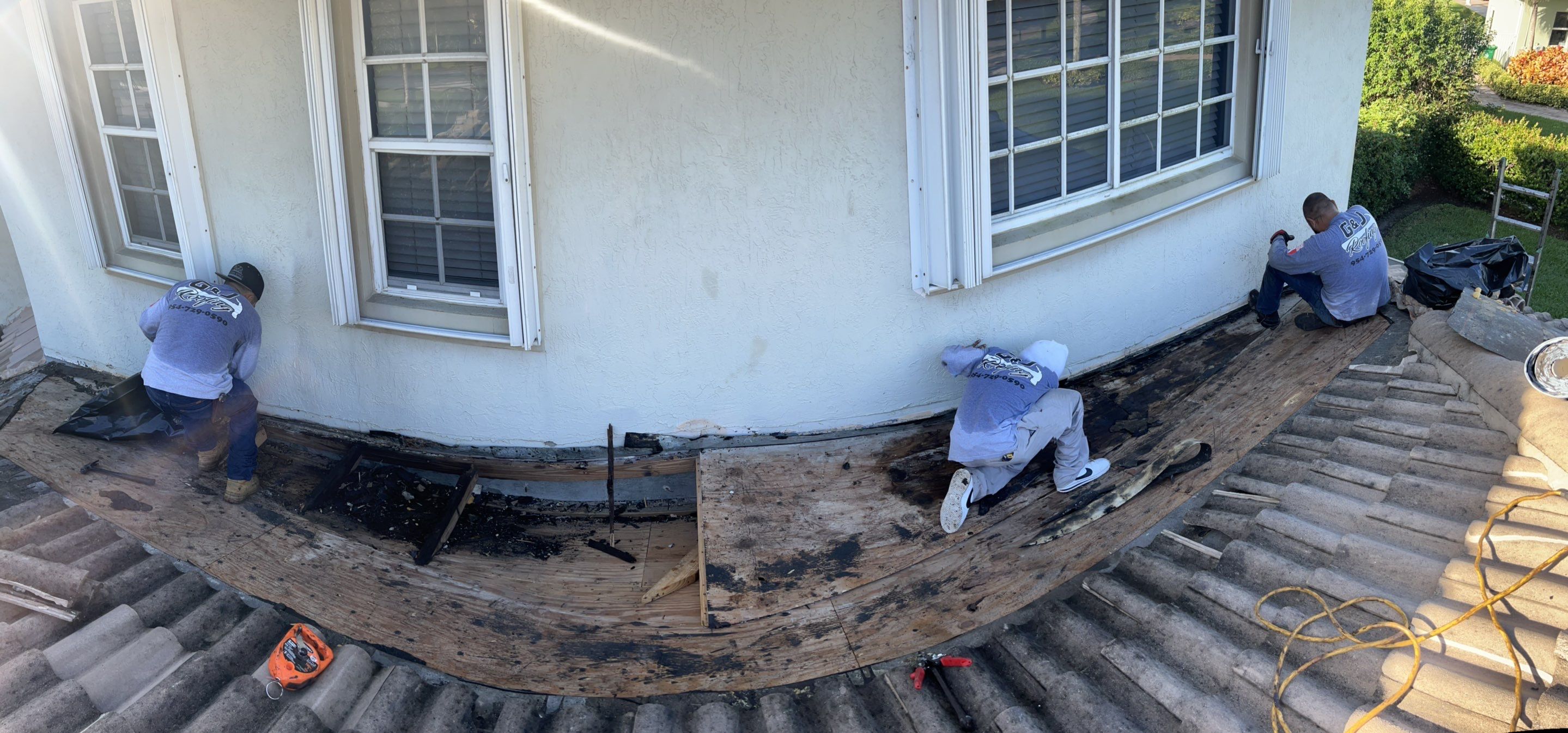 SW 26th St., Davie, FL by G&J Roofing 