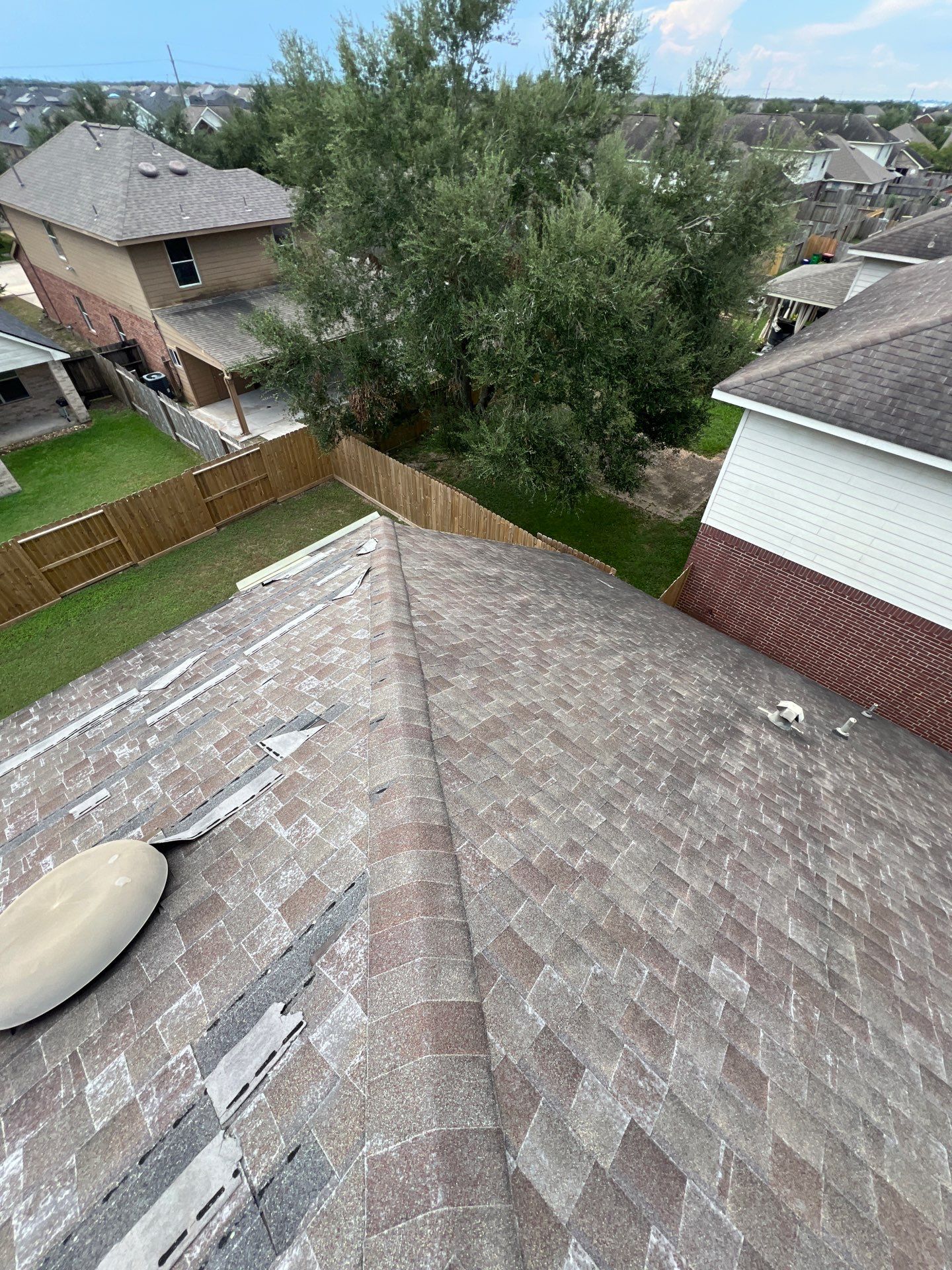 Residential Roofing Repair using Owen's Corning Duration (Lifetime) Shingles by Roof Repair Company