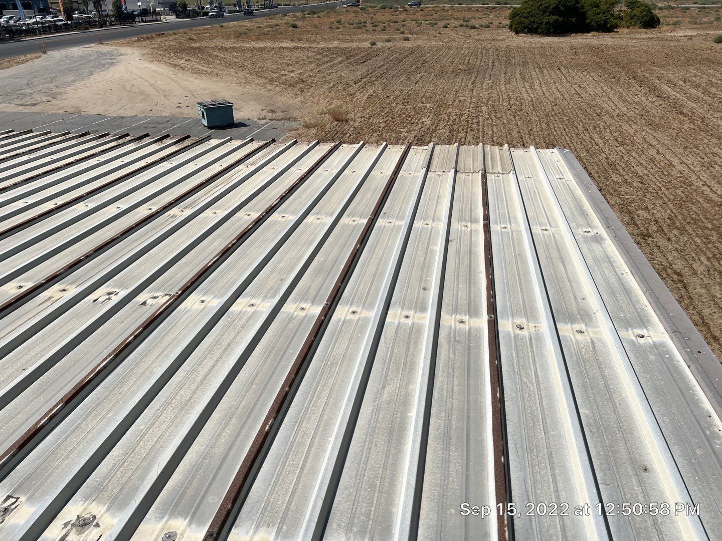 MR Roofing system using Conklin Benchmark/PUMA XL fabric and coating by Straight Edge Roofing Inc