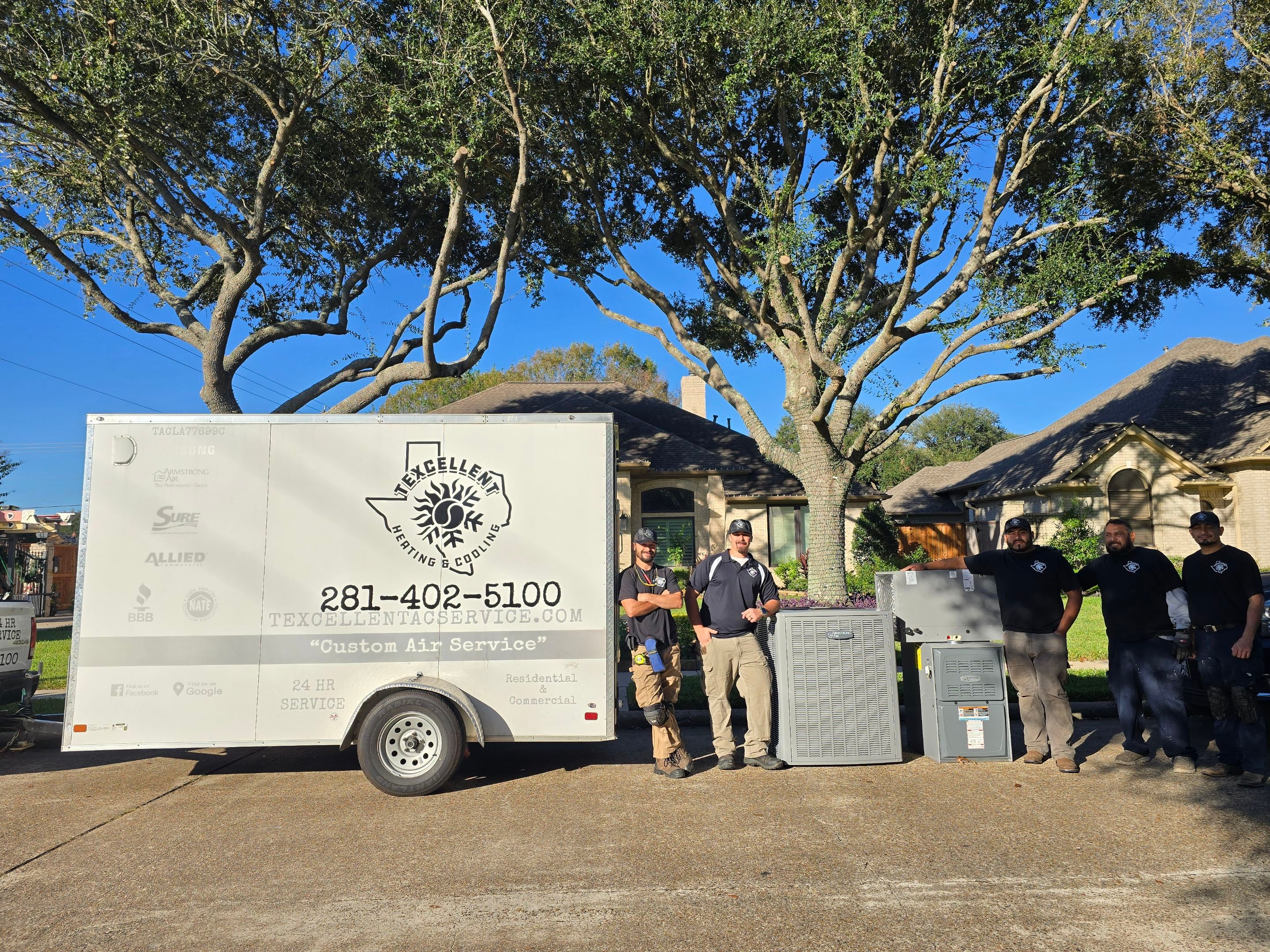 Project in Pasadena, TX by Texcellent A/C Service
