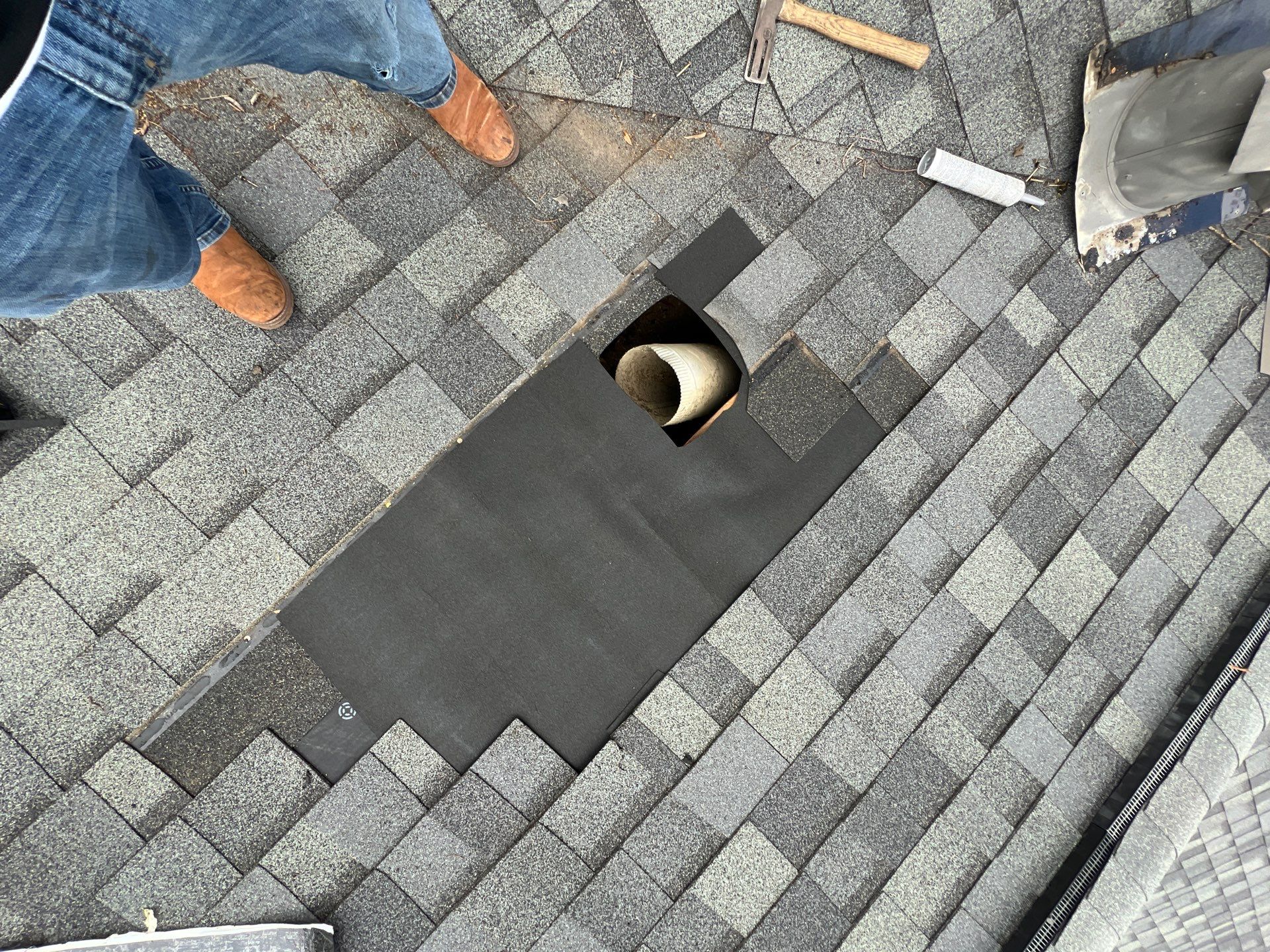 Residential Roofing Repair using Owen's Corning Duration (Lifetime) Shingles by Roof Repair Company